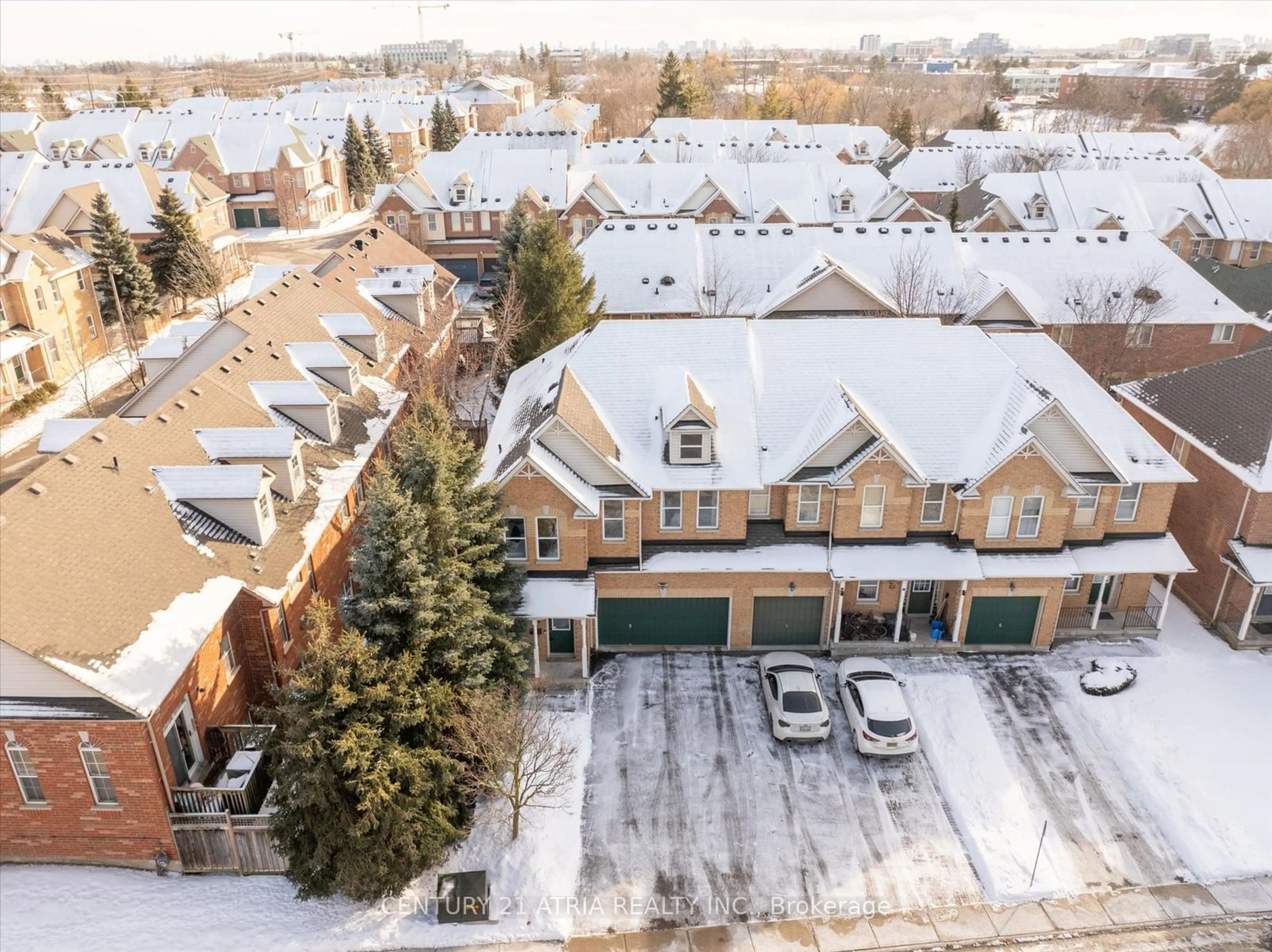 A pic from outside/outdoor area/front of a property/back of a property/a pic from drone, unknown for 64 Drew Kelly Way, Markham Ontario L3R 5R2