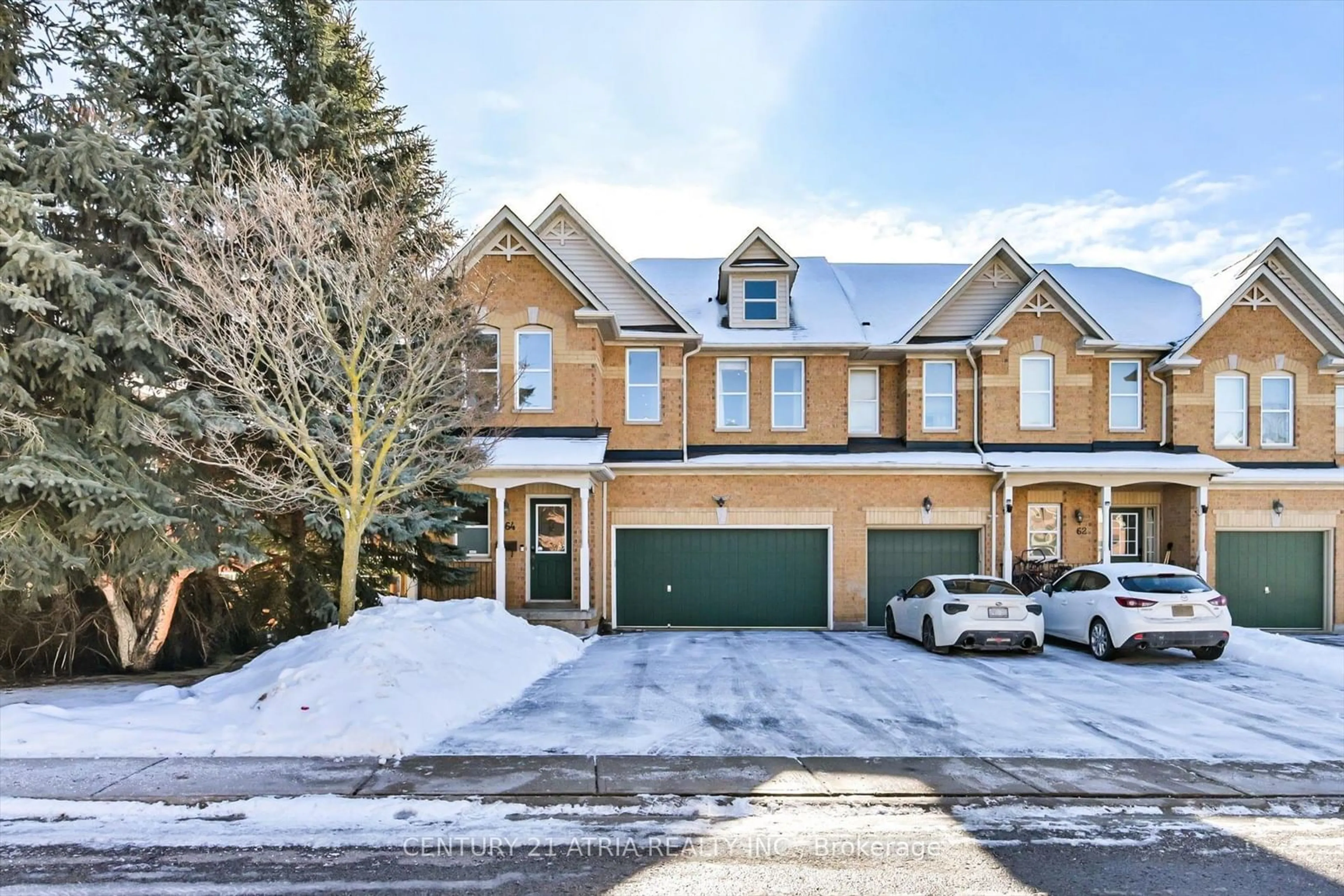 A pic from outside/outdoor area/front of a property/back of a property/a pic from drone, street for 64 Drew Kelly Way, Markham Ontario L3R 5R2