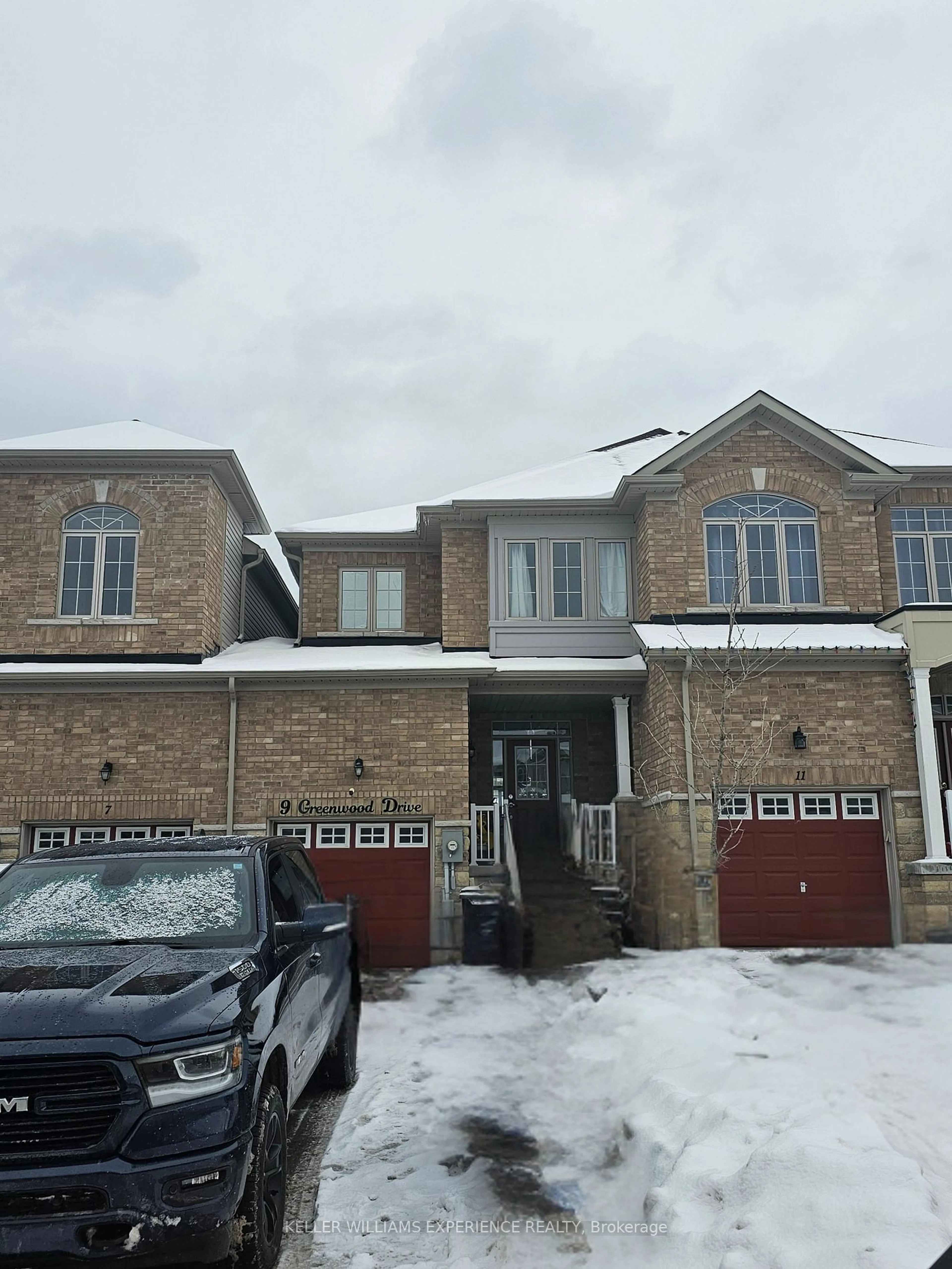 Home with brick exterior material, street for 9 GREENWOOD Dr, Essa Ontario L3W 0N5