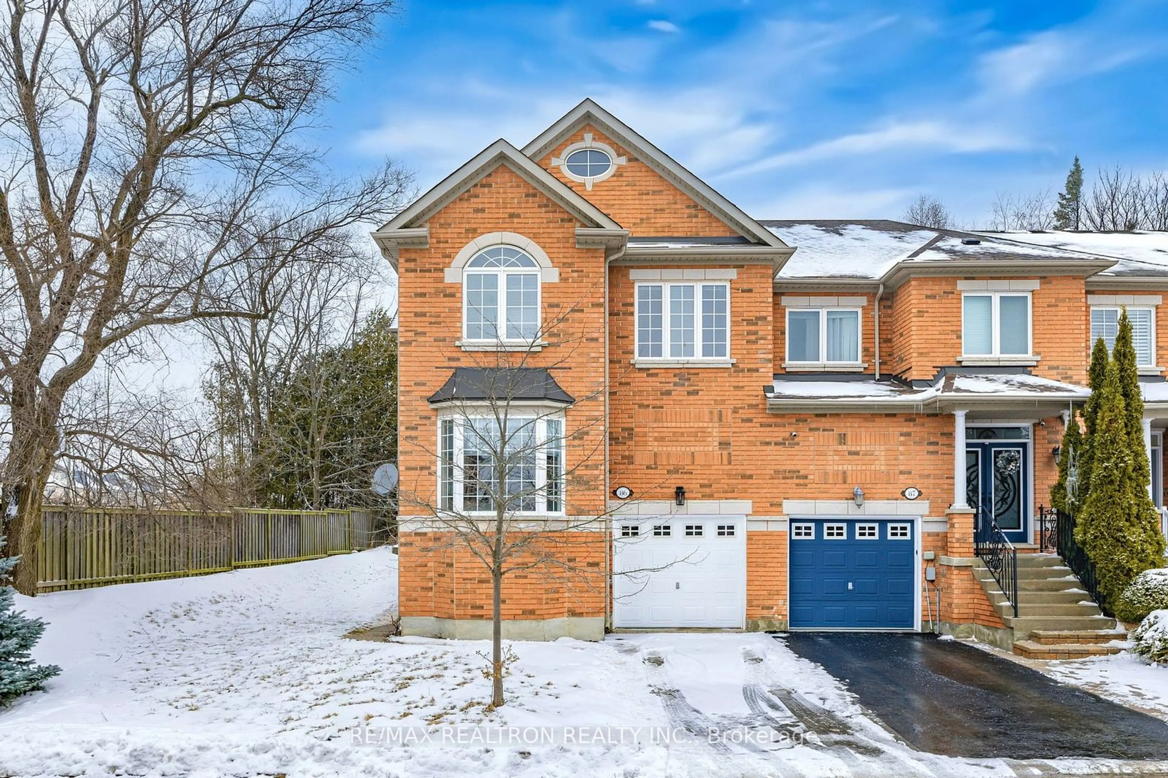 Home with brick exterior material, street for 8 Townwood Dr #86, Richmond Hill Ontario L4E 4Y3