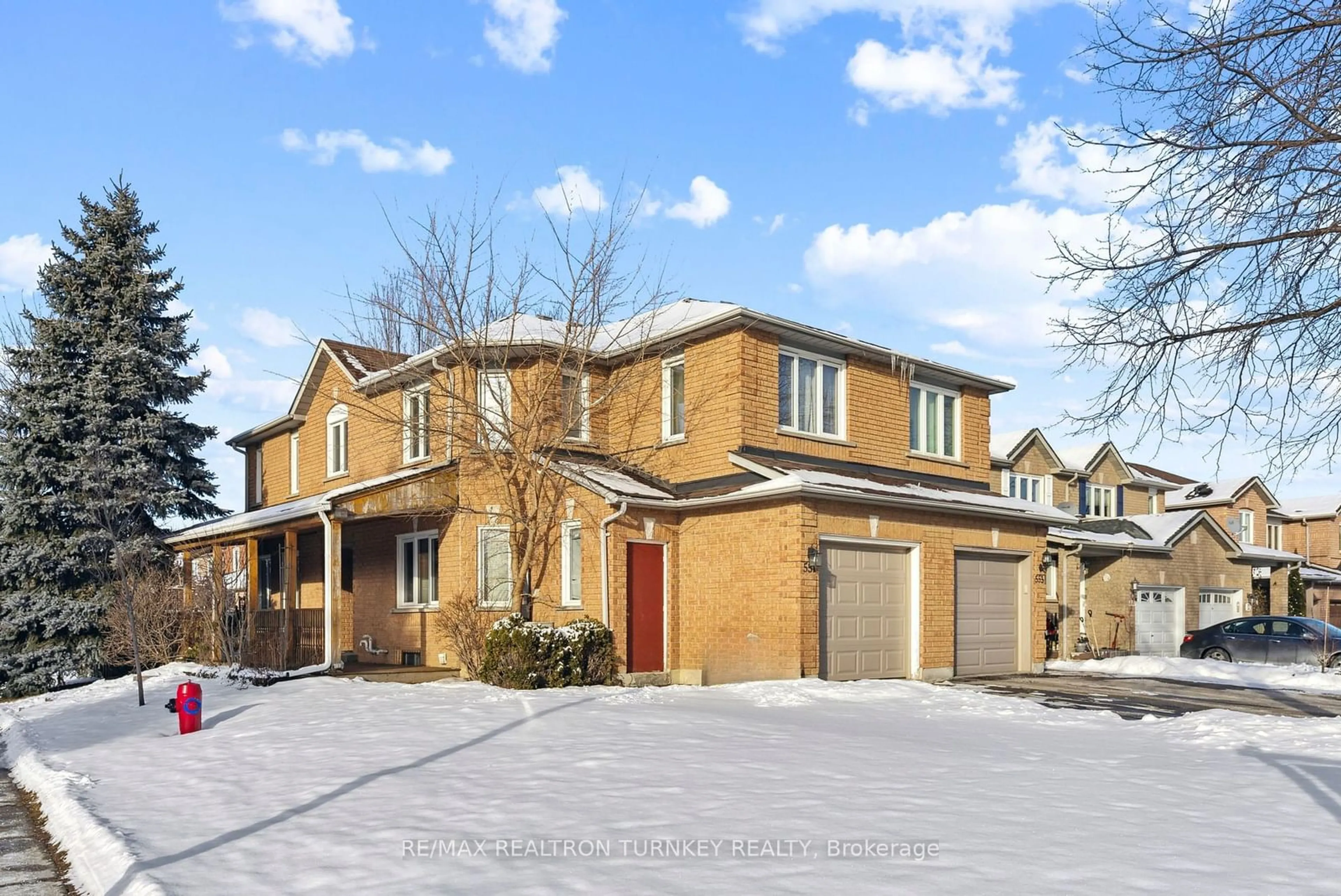 Home with brick exterior material, street for 551 Carberry St, Newmarket Ontario L3X 2A7