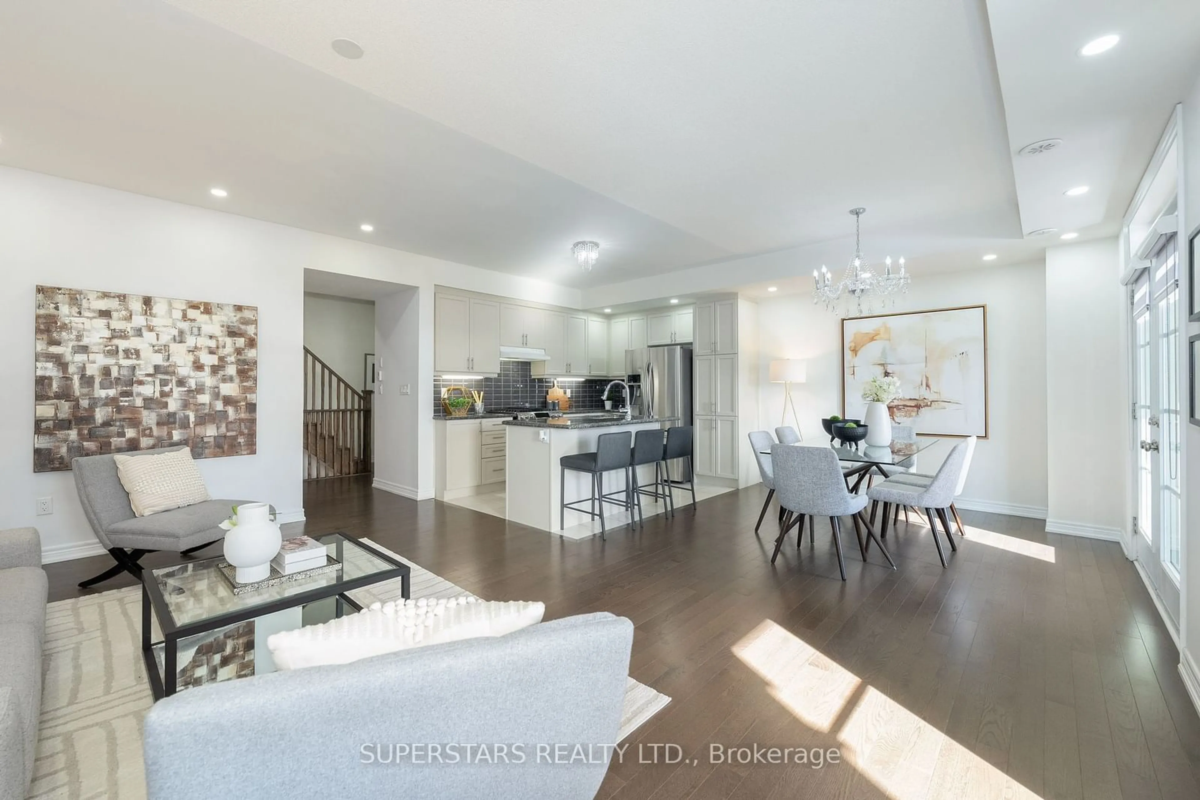 Open concept kitchen, unknown for 11 Luzon Ave, Markham Ontario L6B 1N6