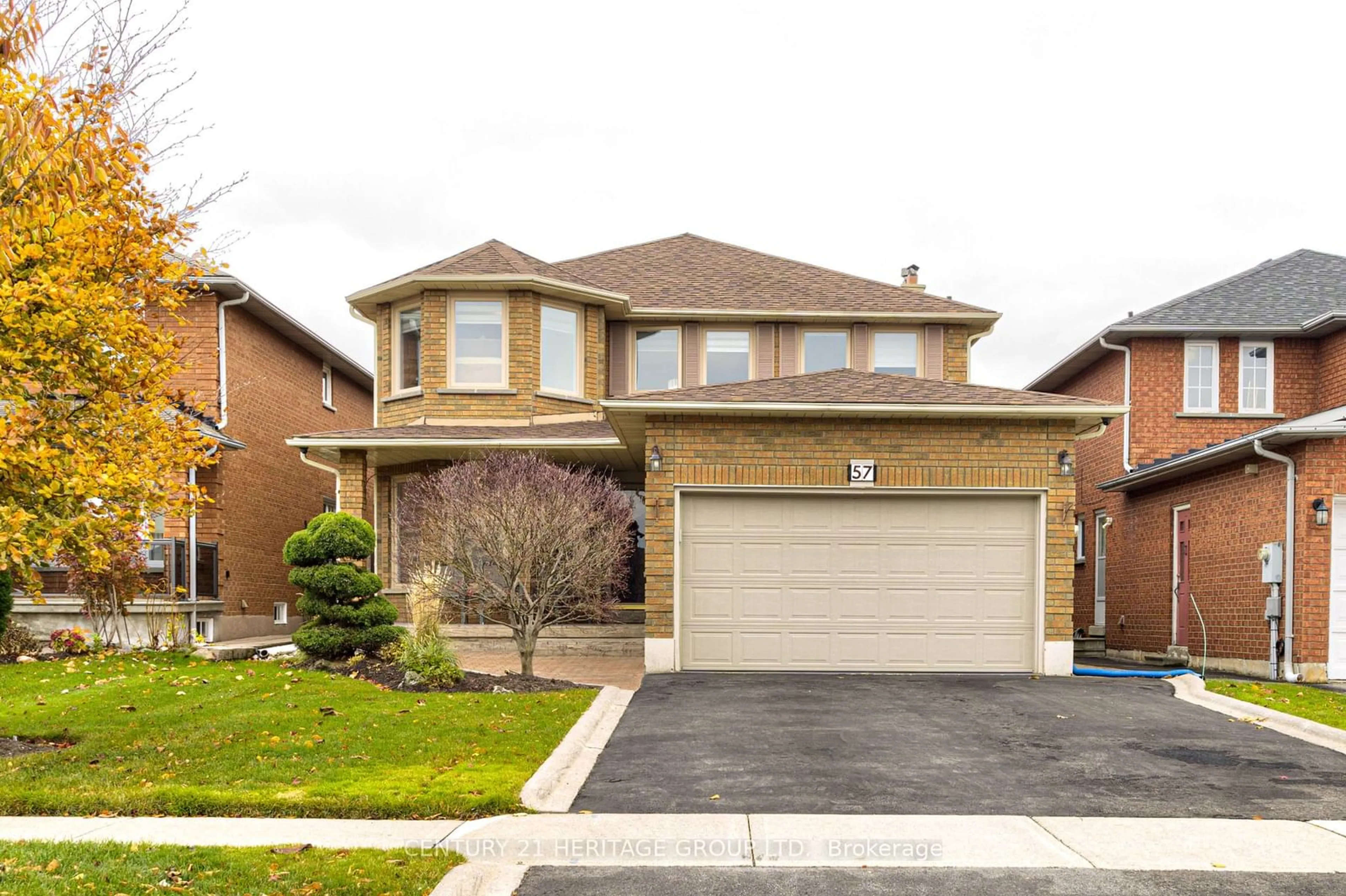 Home with brick exterior material, street for 57 Embassy Dr, Vaughan Ontario L4L 5B2