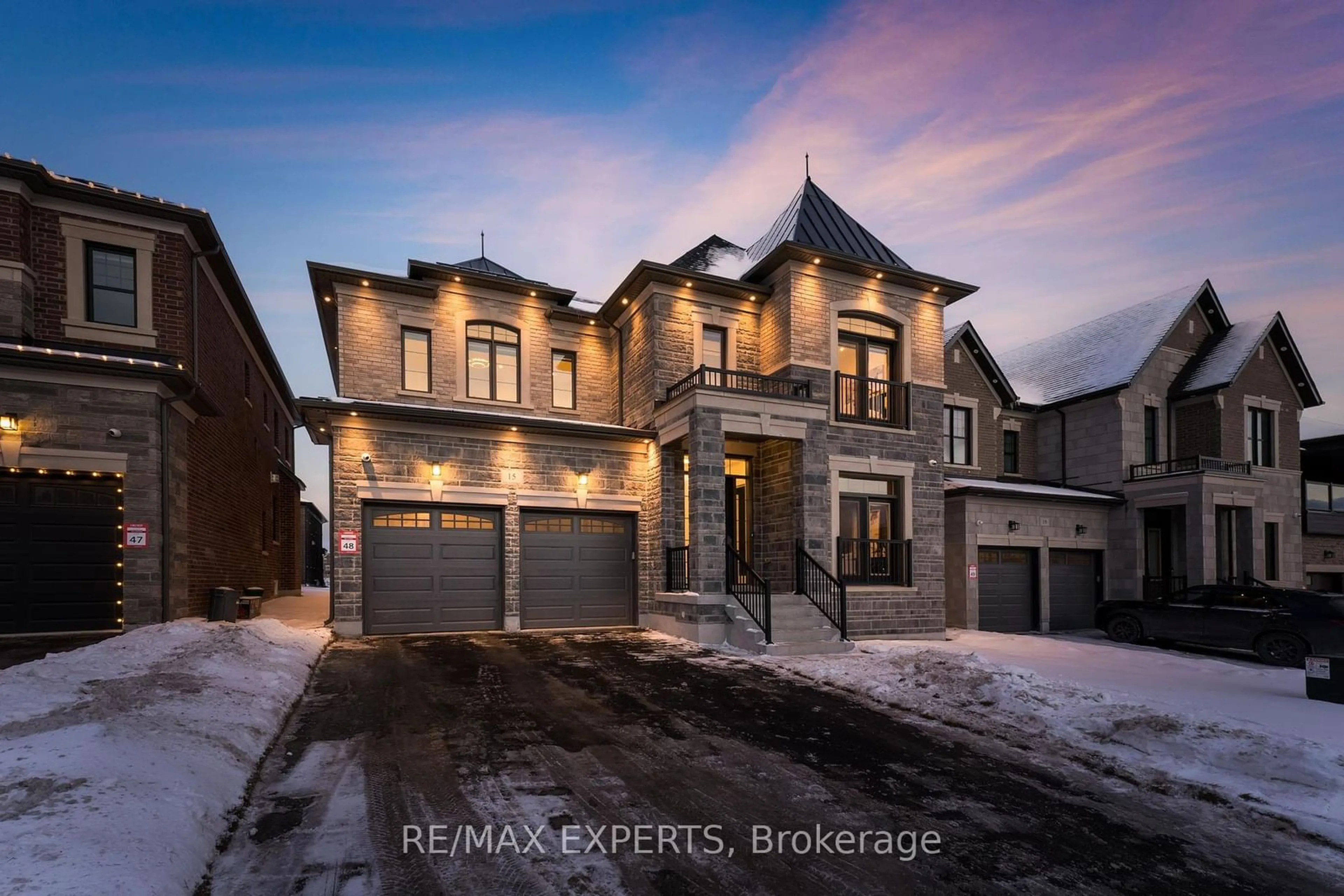 Home with brick exterior material, street for 15 Seraville St, Vaughan Ontario L3L 0H1