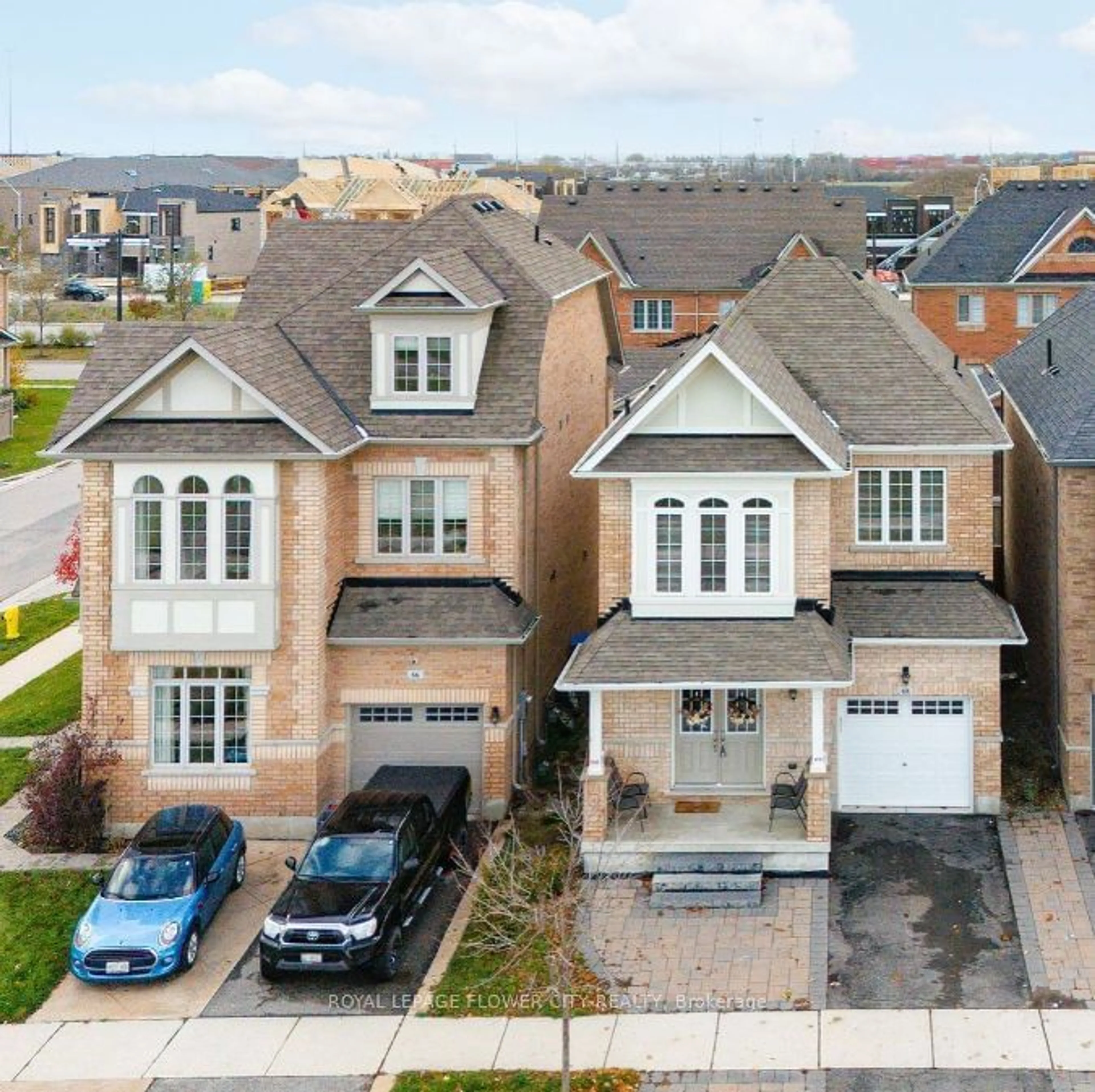 A pic from outside/outdoor area/front of a property/back of a property/a pic from drone, street for 68 Killington Ave, Vaughan Ontario L4H 3N5