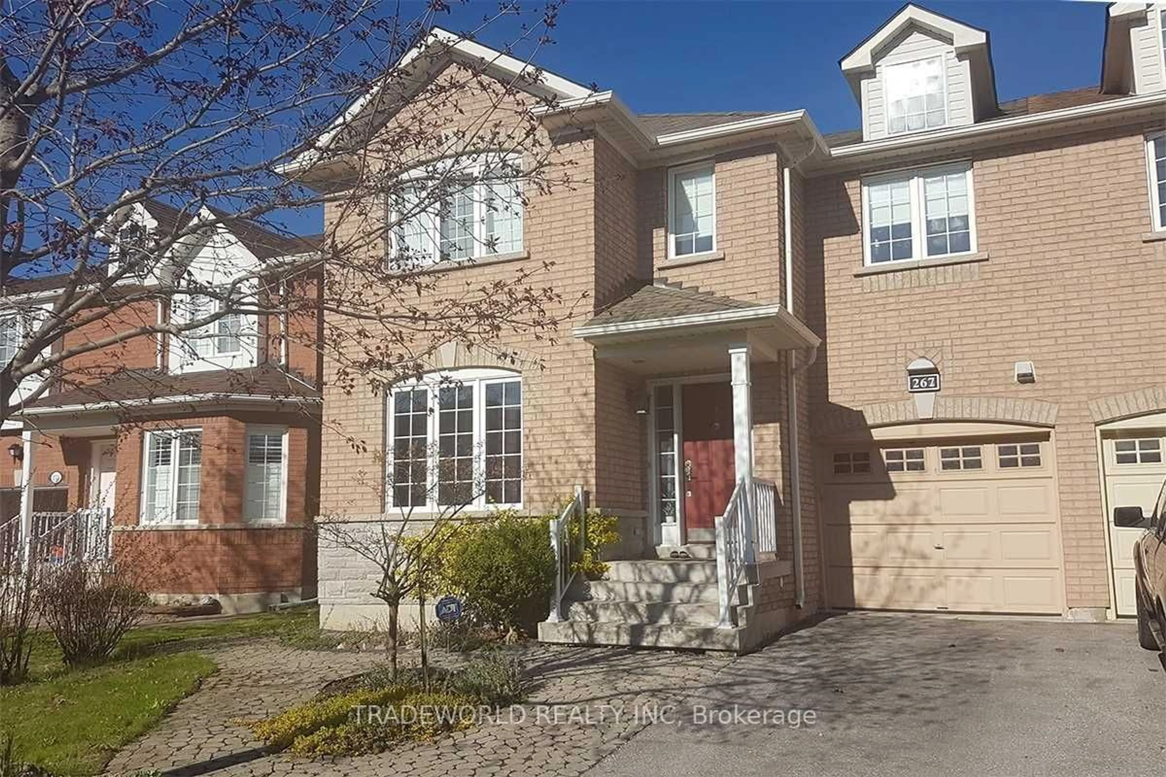 Home with brick exterior material, street for 267 Flagstone Way, Newmarket Ontario L3X 2Y1