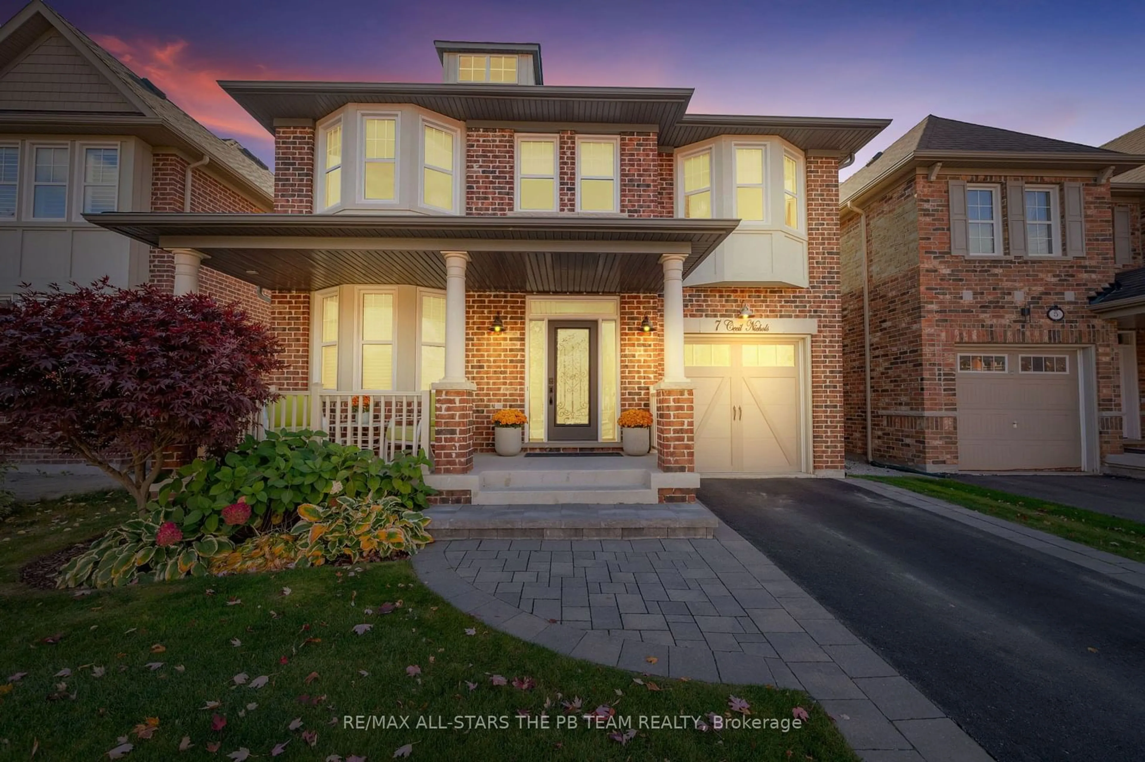 Home with brick exterior material, street for 7 Cecil Nichols Ave, Markham Ontario L6C 0L8