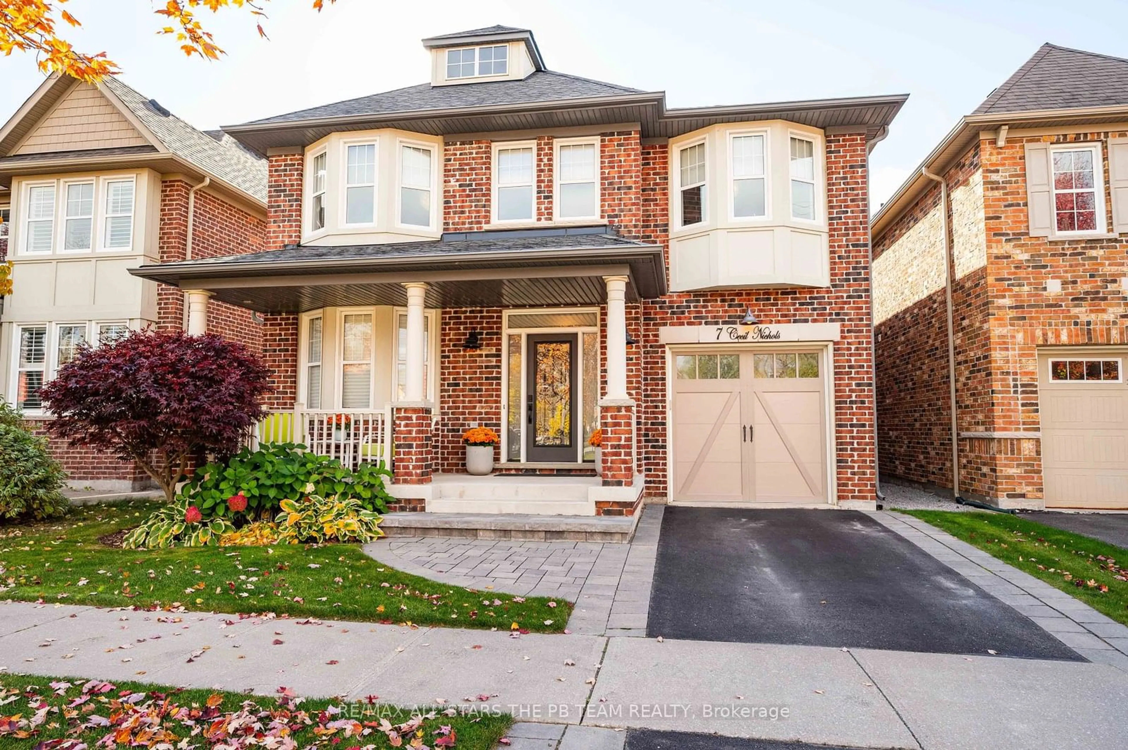 Home with brick exterior material, street for 7 Cecil Nichols Ave, Markham Ontario L6C 0L8