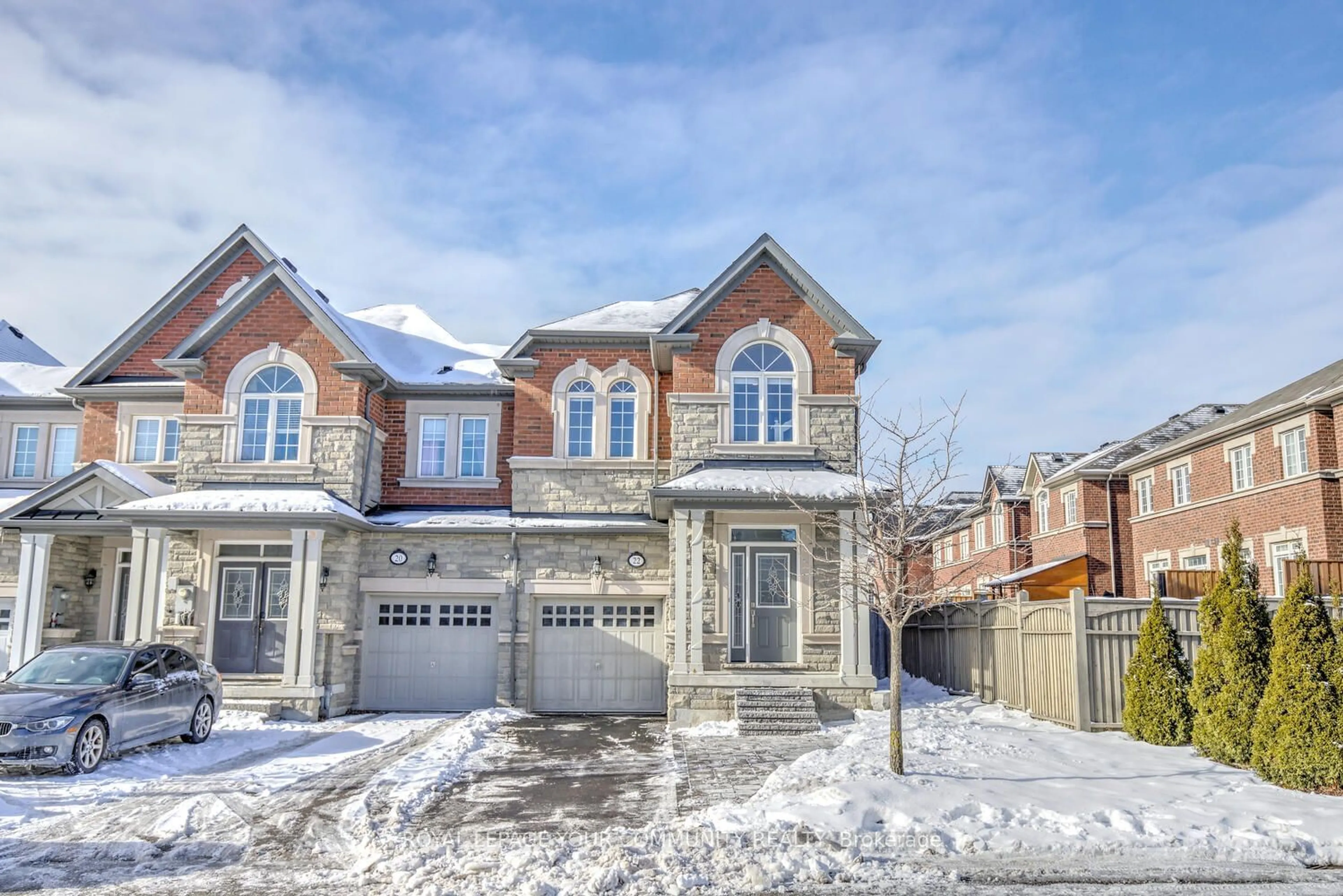 Home with brick exterior material, street for 22 Overlander Way, Vaughan Ontario L6A 0X6