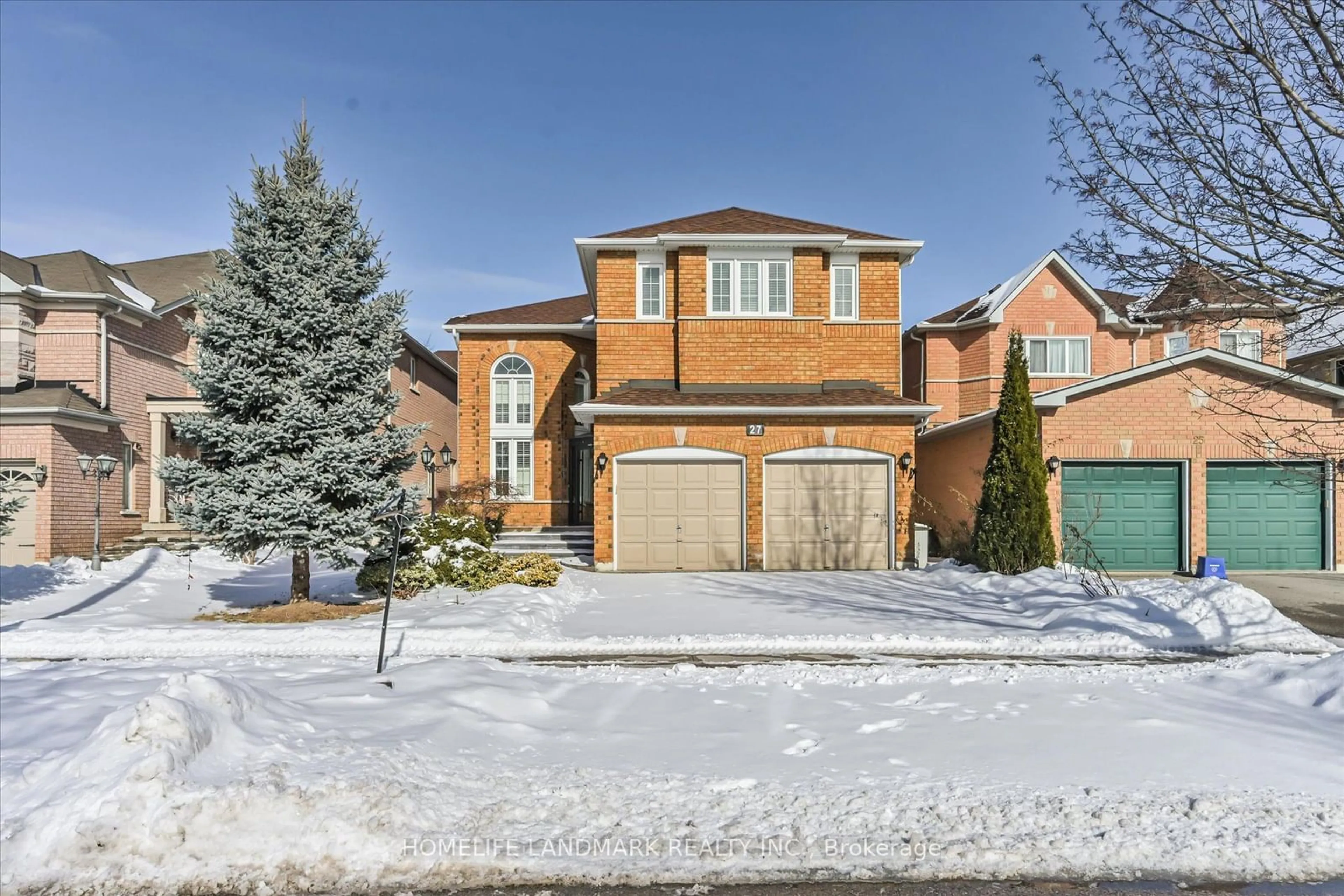 Home with brick exterior material, street for 27 Alpine Cres, Richmond Hill Ontario L4S 1W4