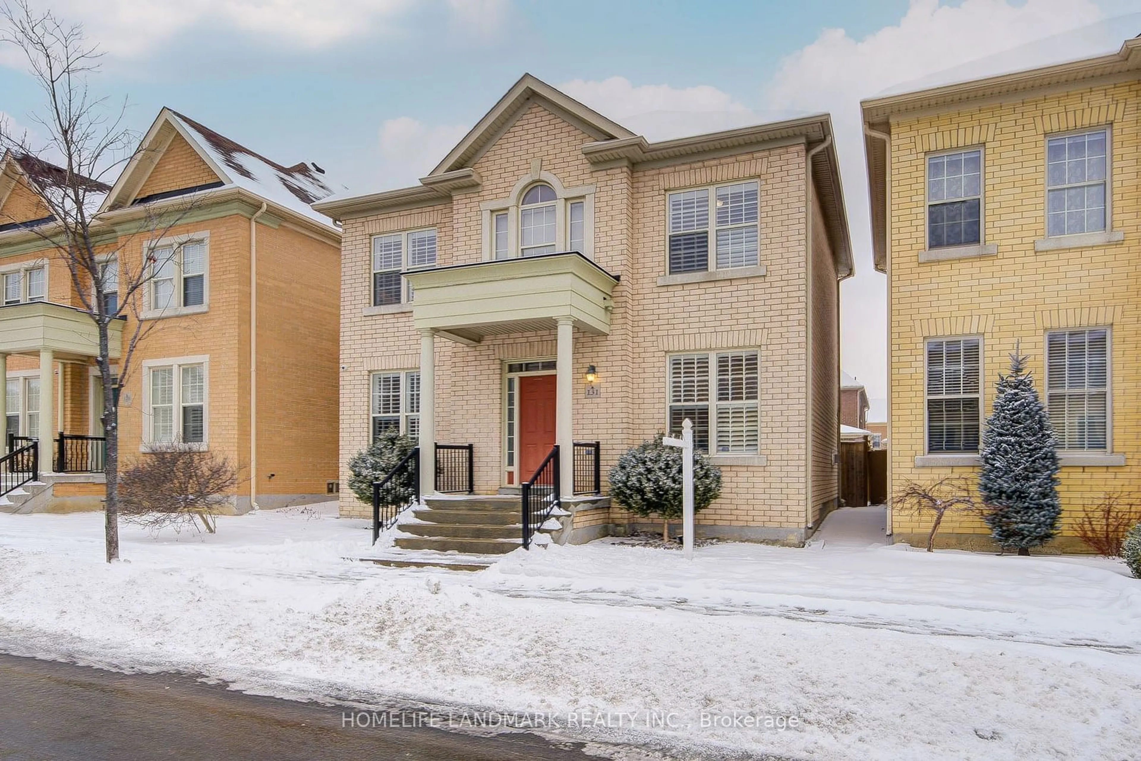 Home with brick exterior material, street for 131 Reflection Rd, Markham Ontario L6C 0K5