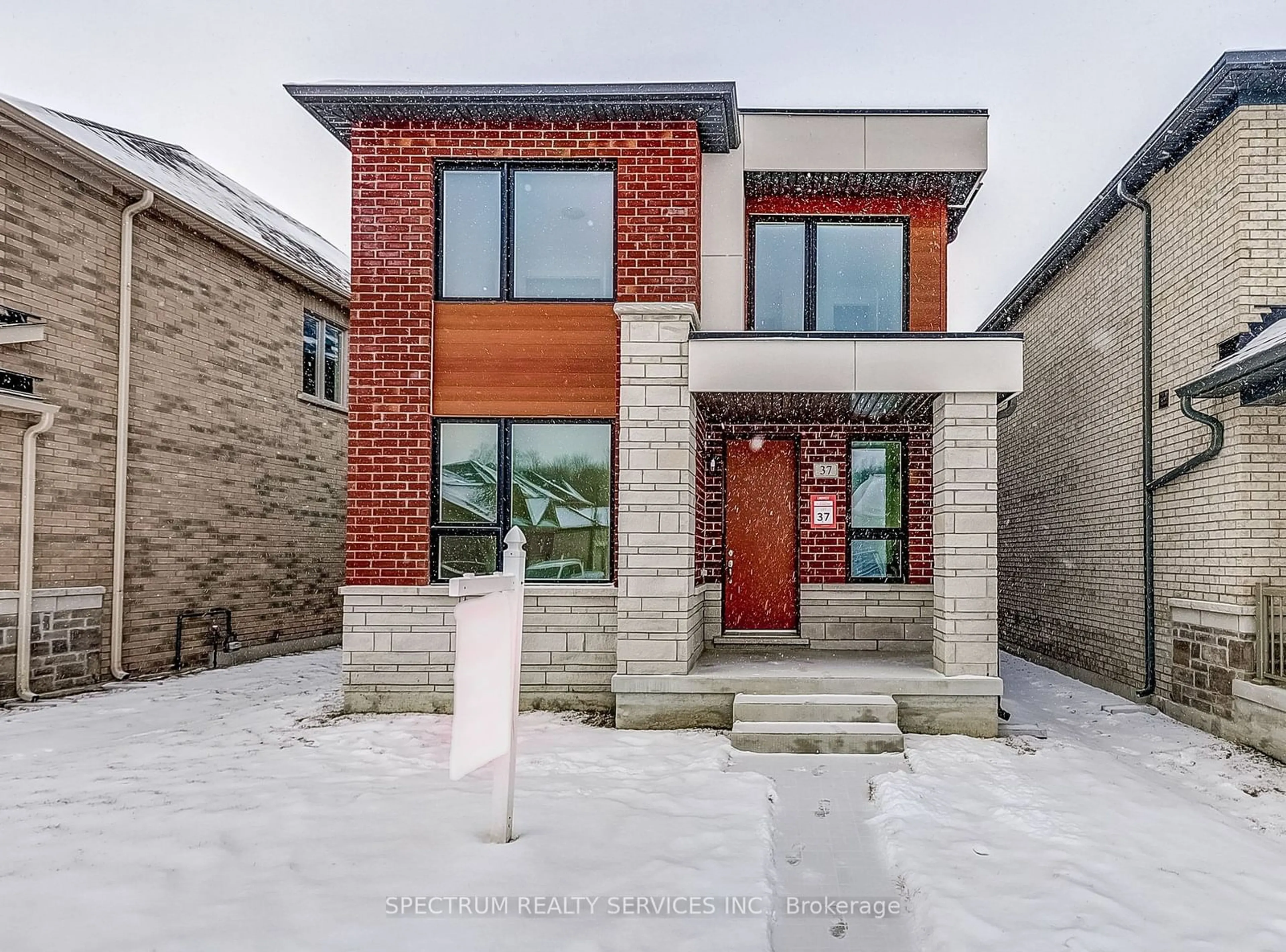 Home with brick exterior material, street for 37 John Rolph St, Markham Ontario L6B 1R8