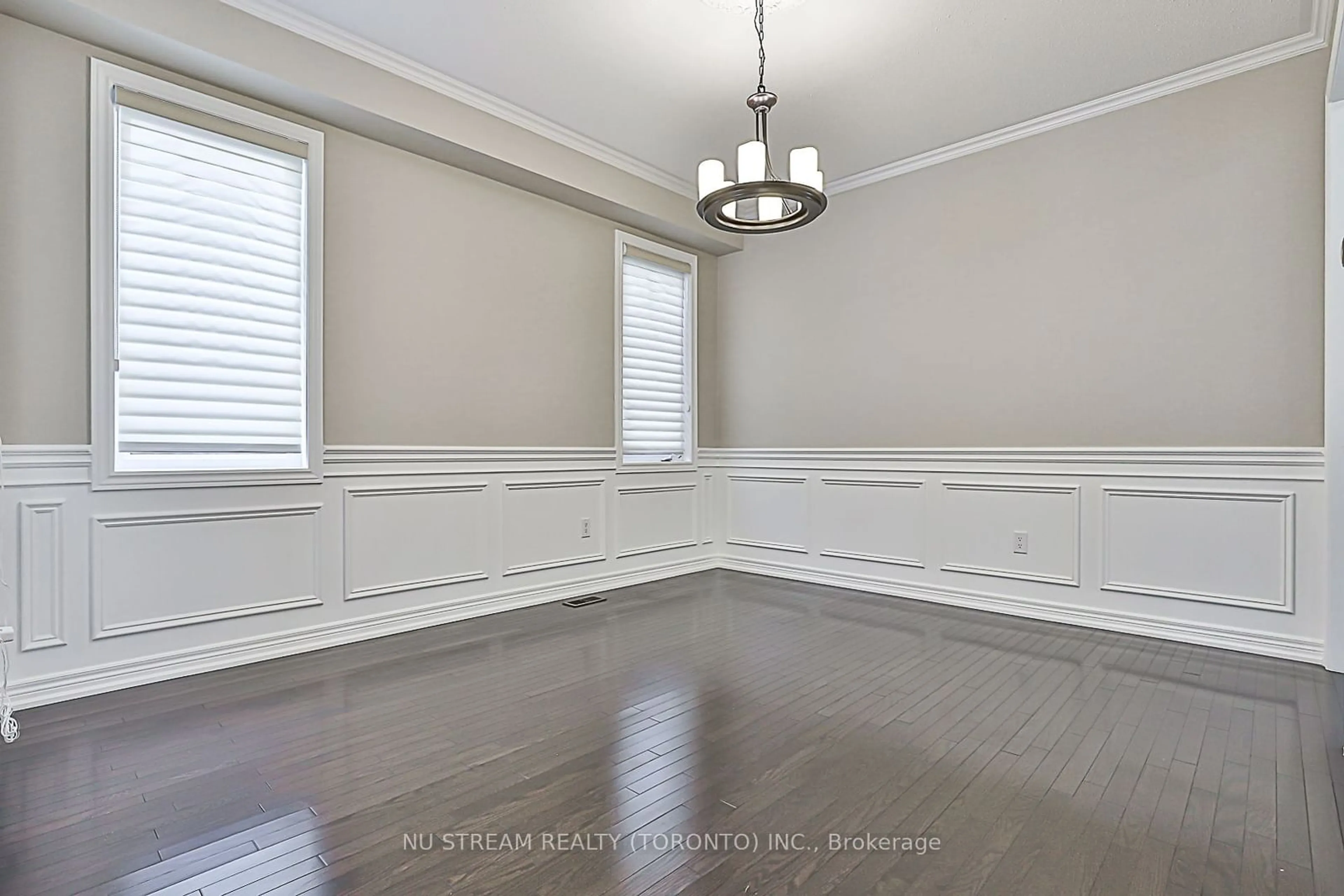 Dining room, wood/laminate floor for 32 BEGONIA St, Markham Ontario L6E 0P6