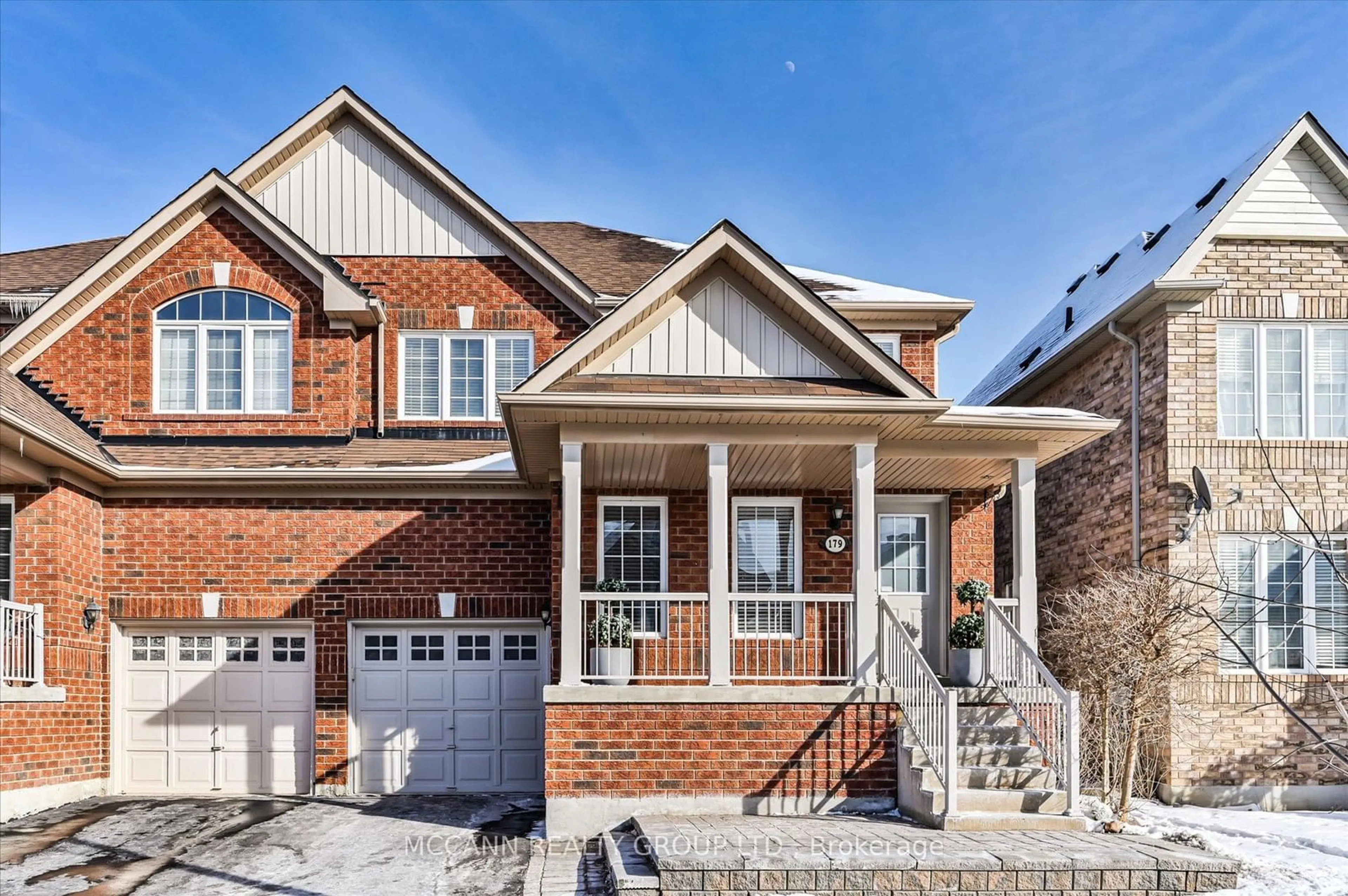 Home with brick exterior material, street for 179 Fred Mclaren Blvd, Markham Ontario L6E 1G8