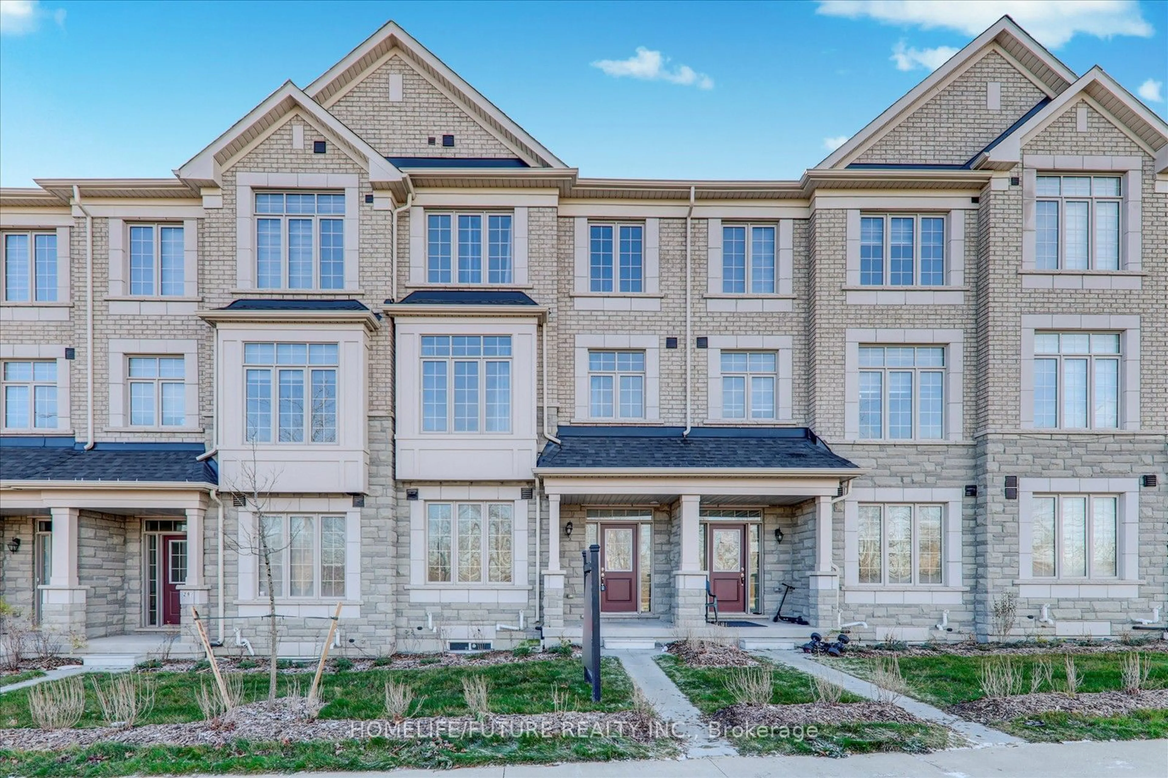 Home with brick exterior material, street for 289 Kirkham Dr, Markham Ontario L3S 0E9