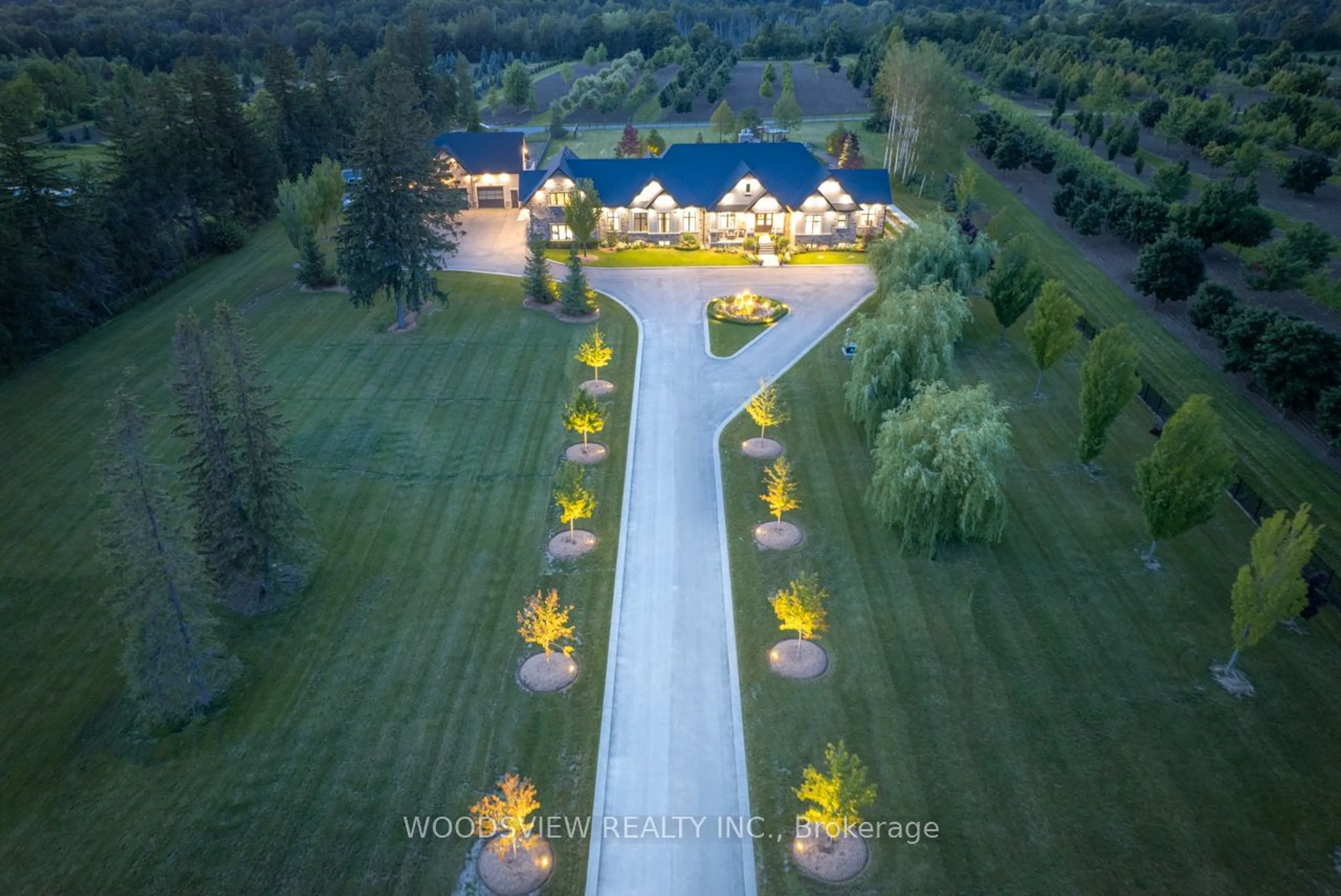 A pic from outside/outdoor area/front of a property/back of a property/a pic from drone, mountain view for 6468 Bethesda Rd, Whitchurch-Stouffville Ontario L4A 3A7