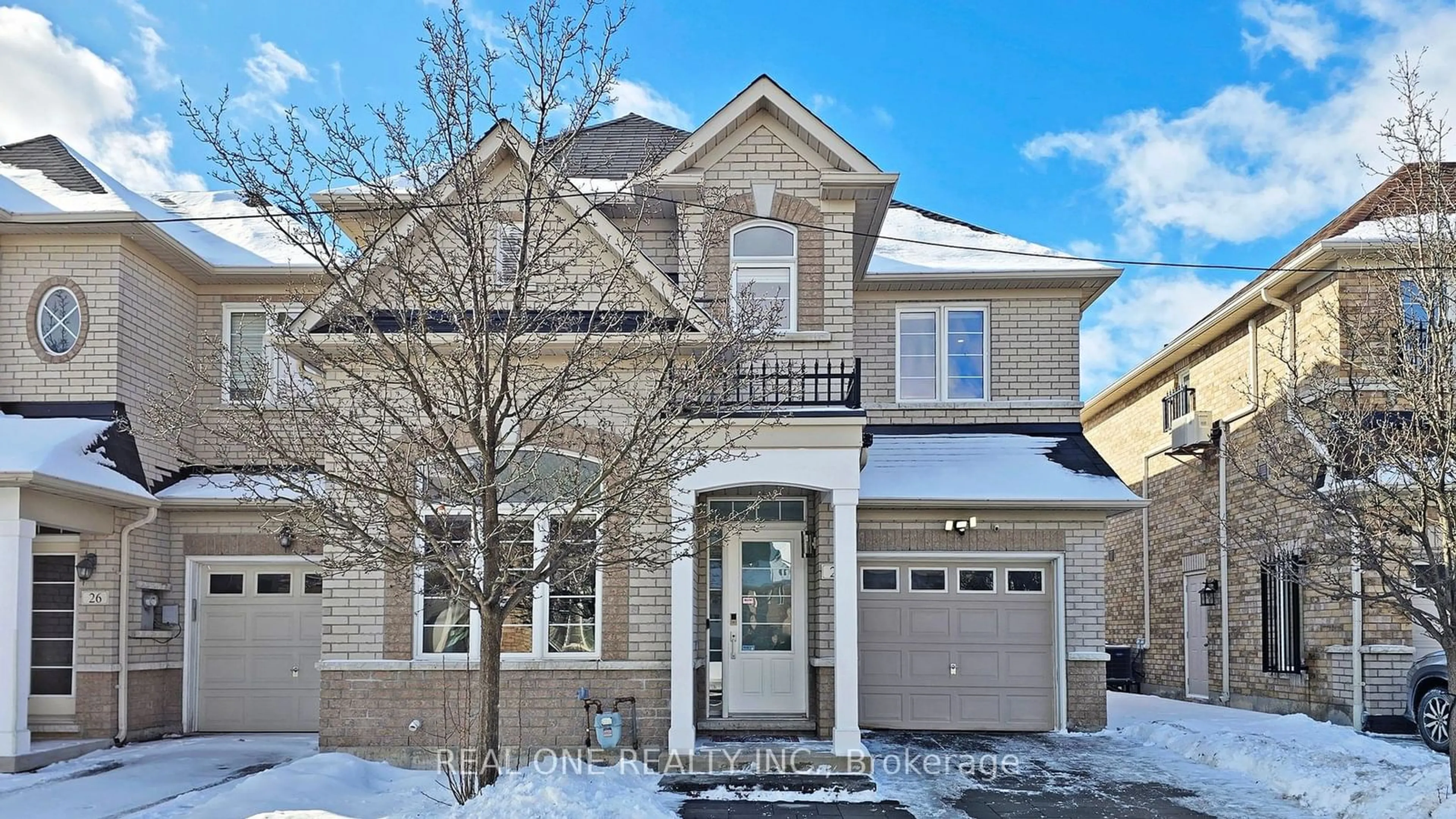 Home with brick exterior material, street for 28 Todman Lane, Markham Ontario L6E 0C8