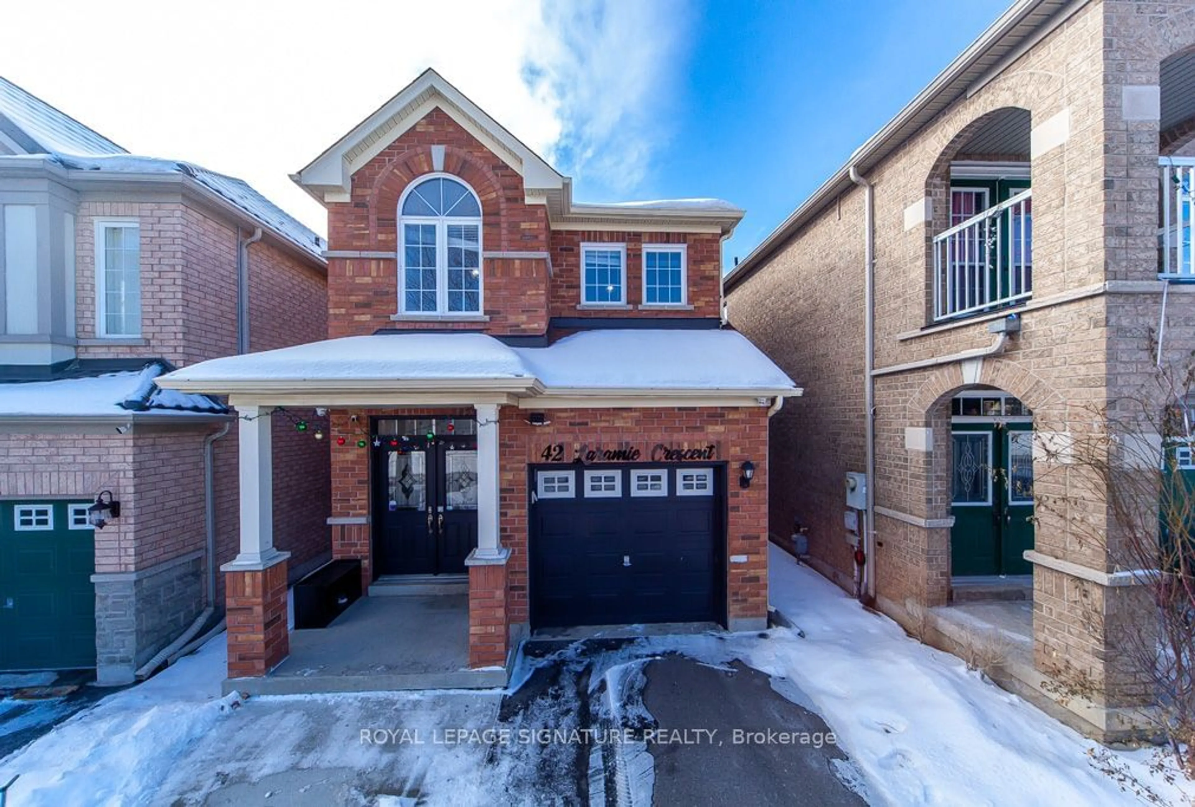 Home with brick exterior material, street for 42 LARAMIE Cres, Vaughan Ontario L6A 0P8