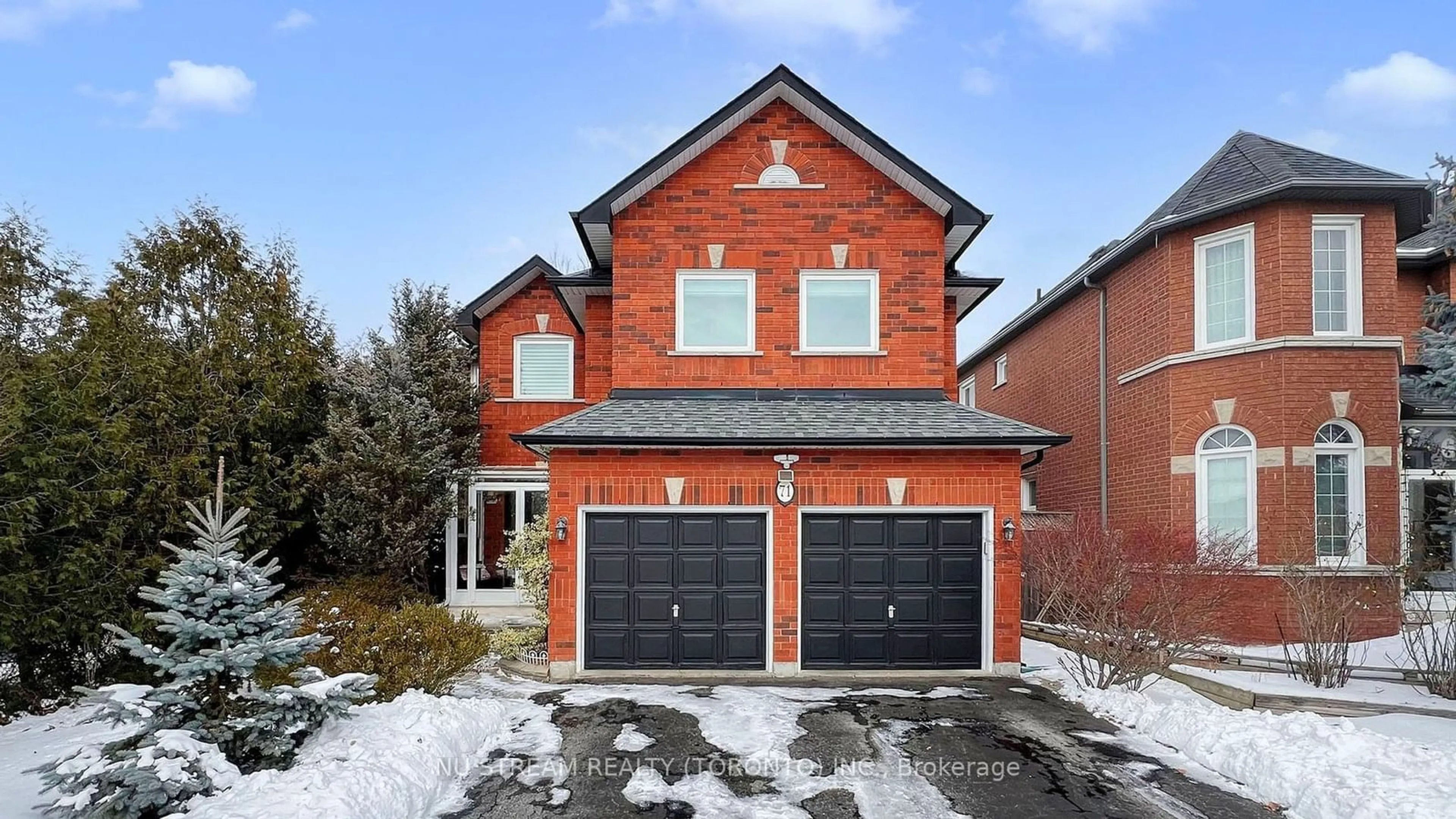 Home with brick exterior material, street for 71 Alpine Cres, Richmond Hill Ontario L4S 1W1