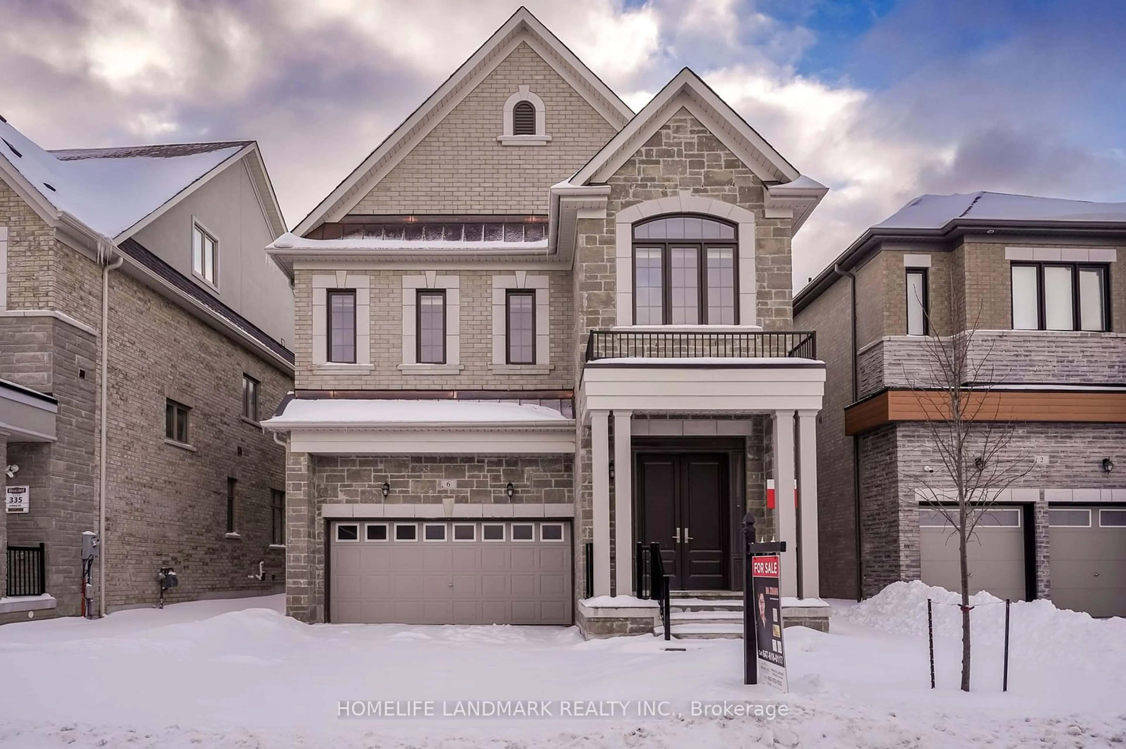 Home with brick exterior material, street for 6 Perigo Crt, Richmond Hill Ontario L4E 1A2