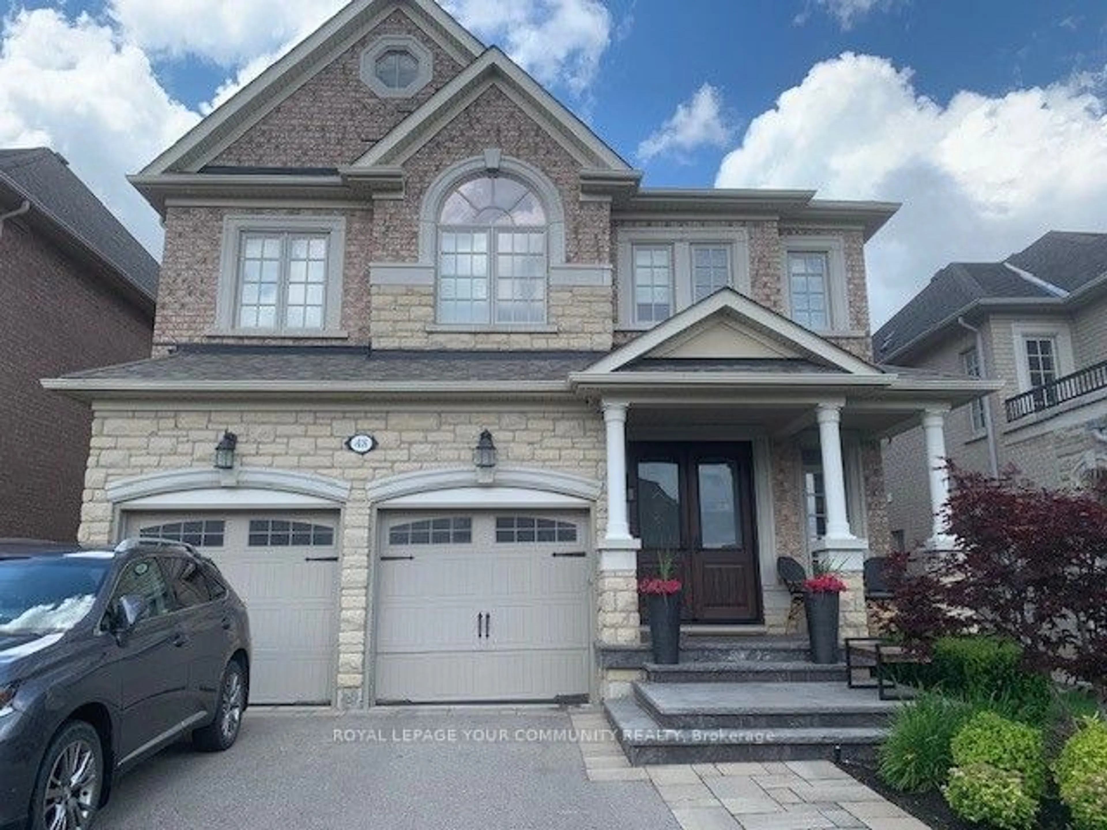 Home with brick exterior material, street for 48 Apple Grove Crt, Vaughan Ontario L6A 4C3