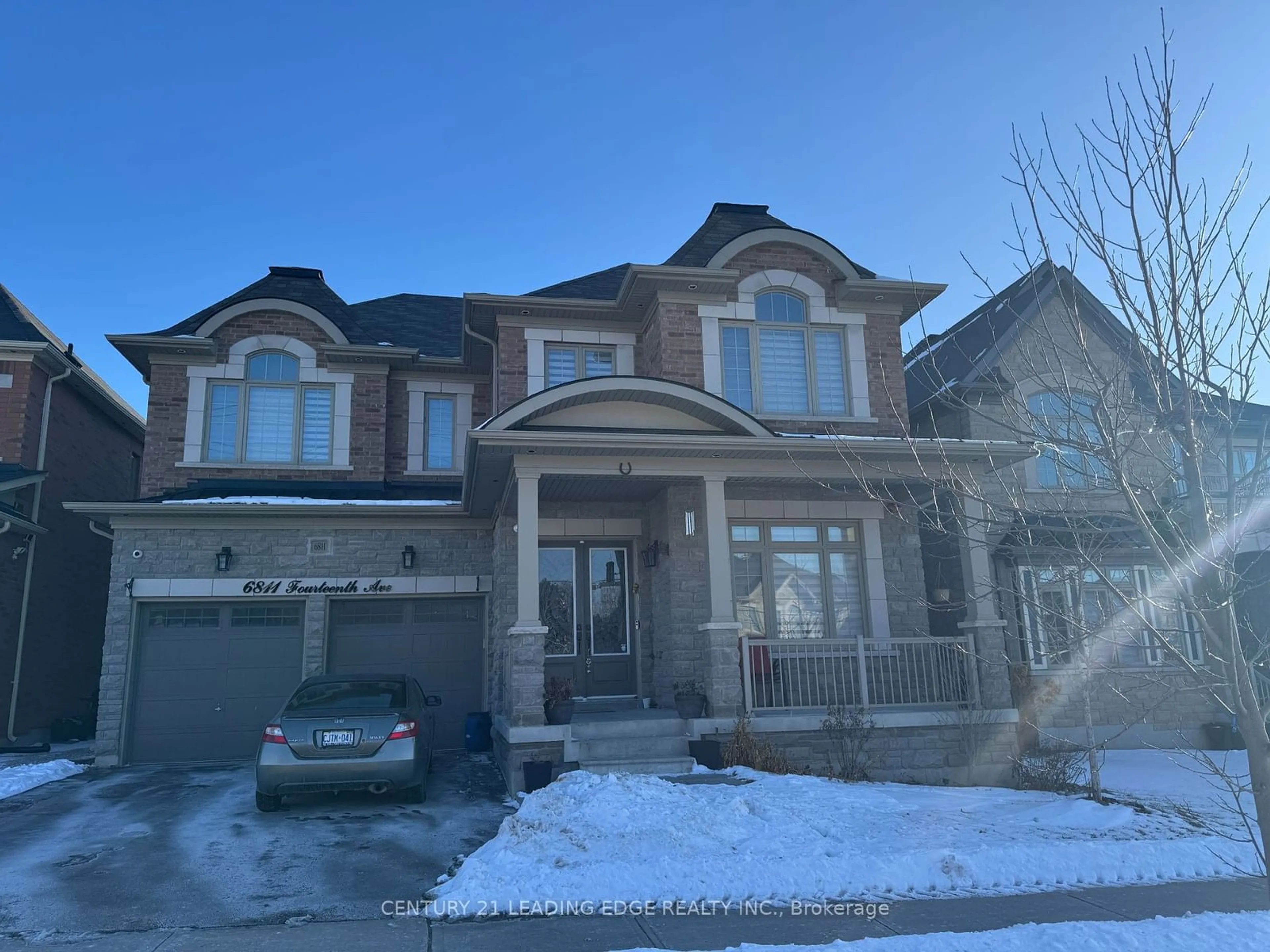 Home with brick exterior material, street for 6811 14th Ave, Markham Ontario L6B 1A8