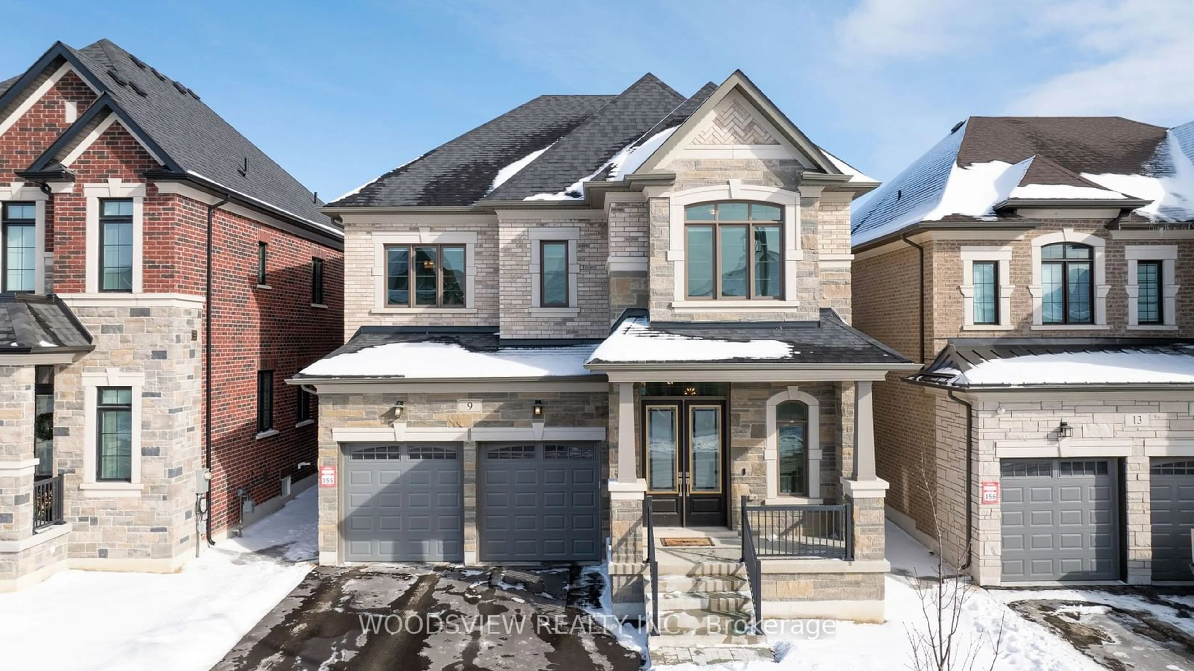 Home with brick exterior material, street for 9 Ballantyne Blvd, Vaughan Ontario L3L 0E9