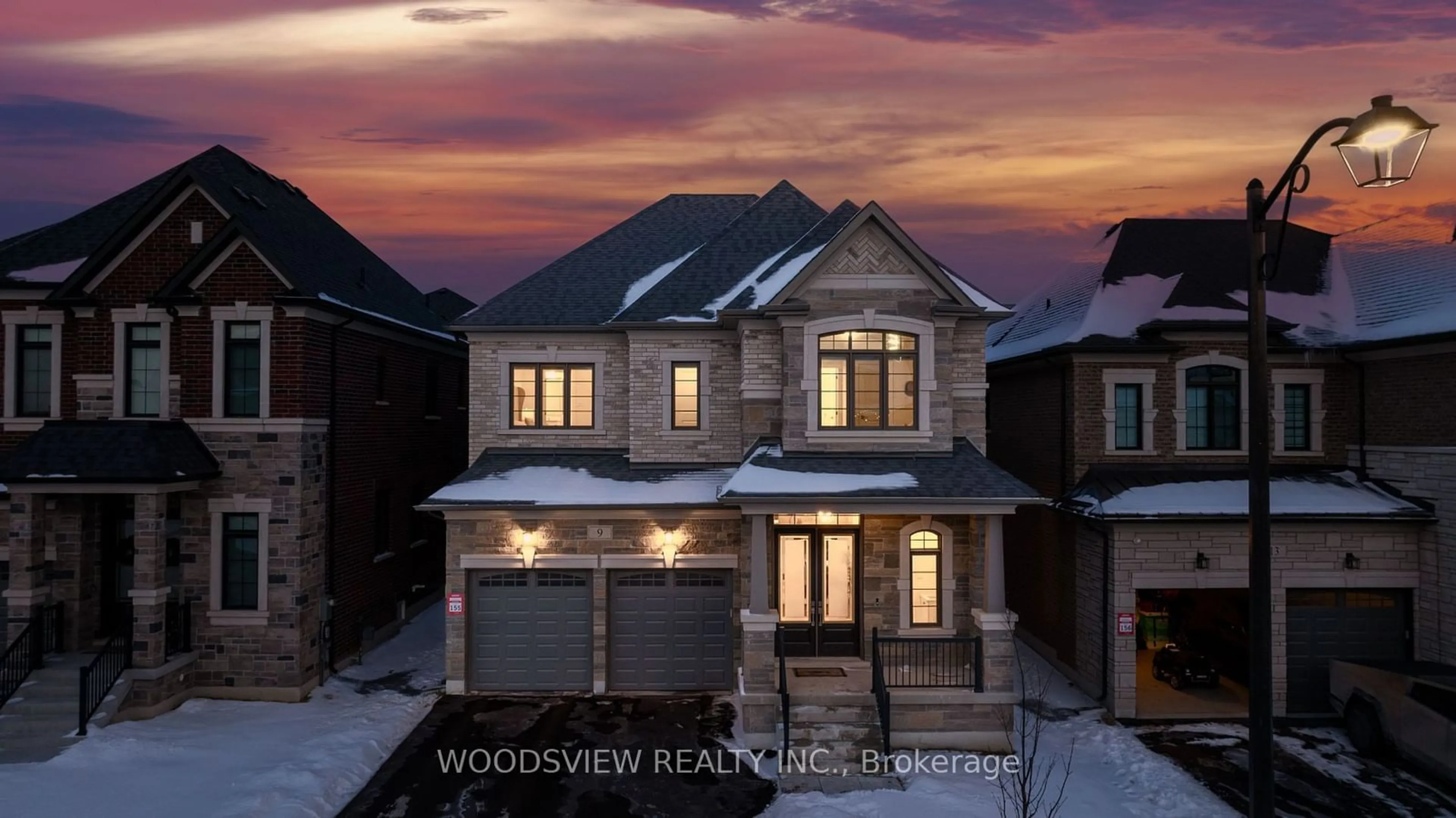 Home with brick exterior material, mountain view for 9 Ballantyne Blvd, Vaughan Ontario L3L 0E9