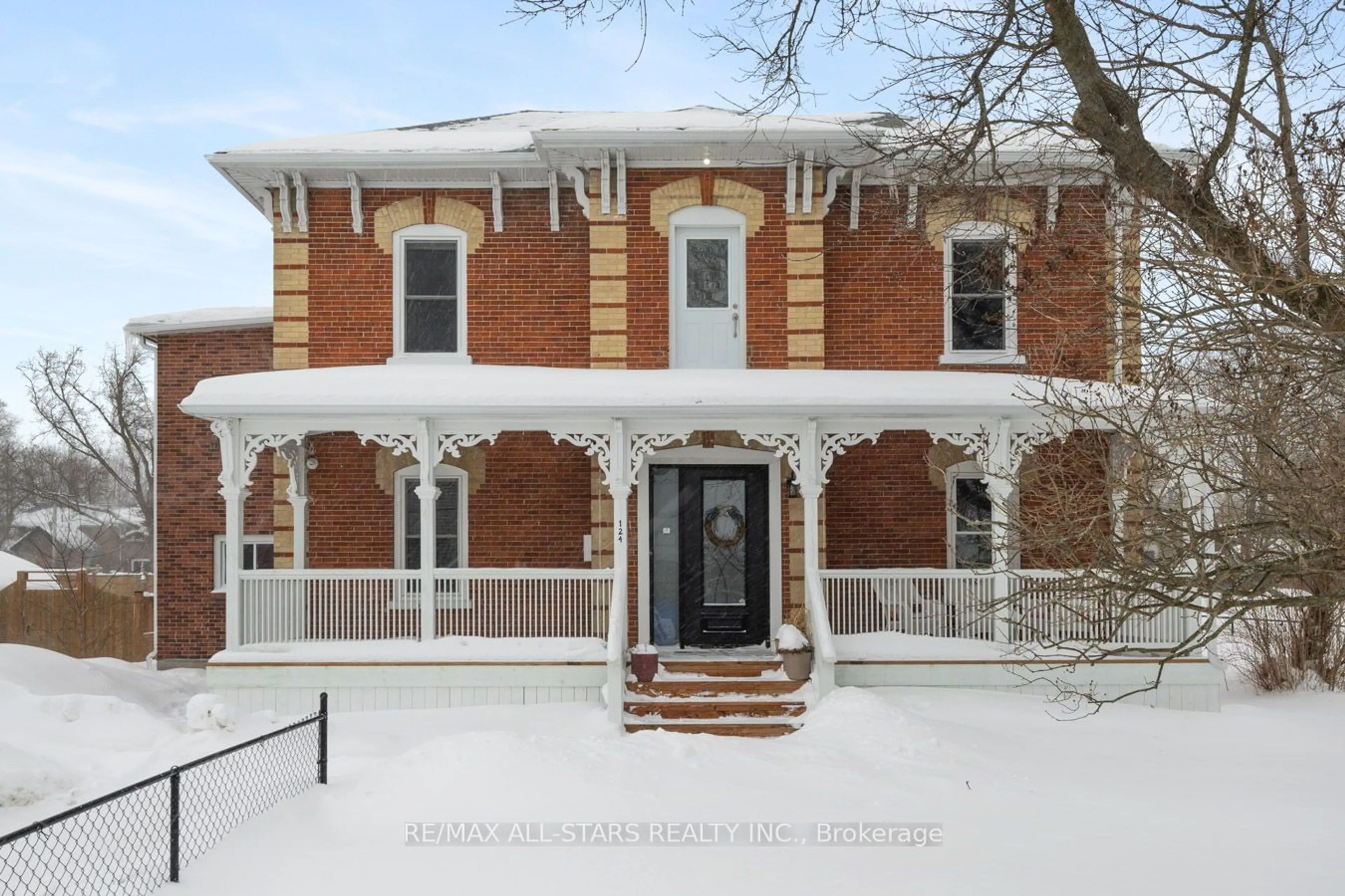 Home with brick exterior material, street for 124 Laidlaw St, Brock Ontario L0E 1E0