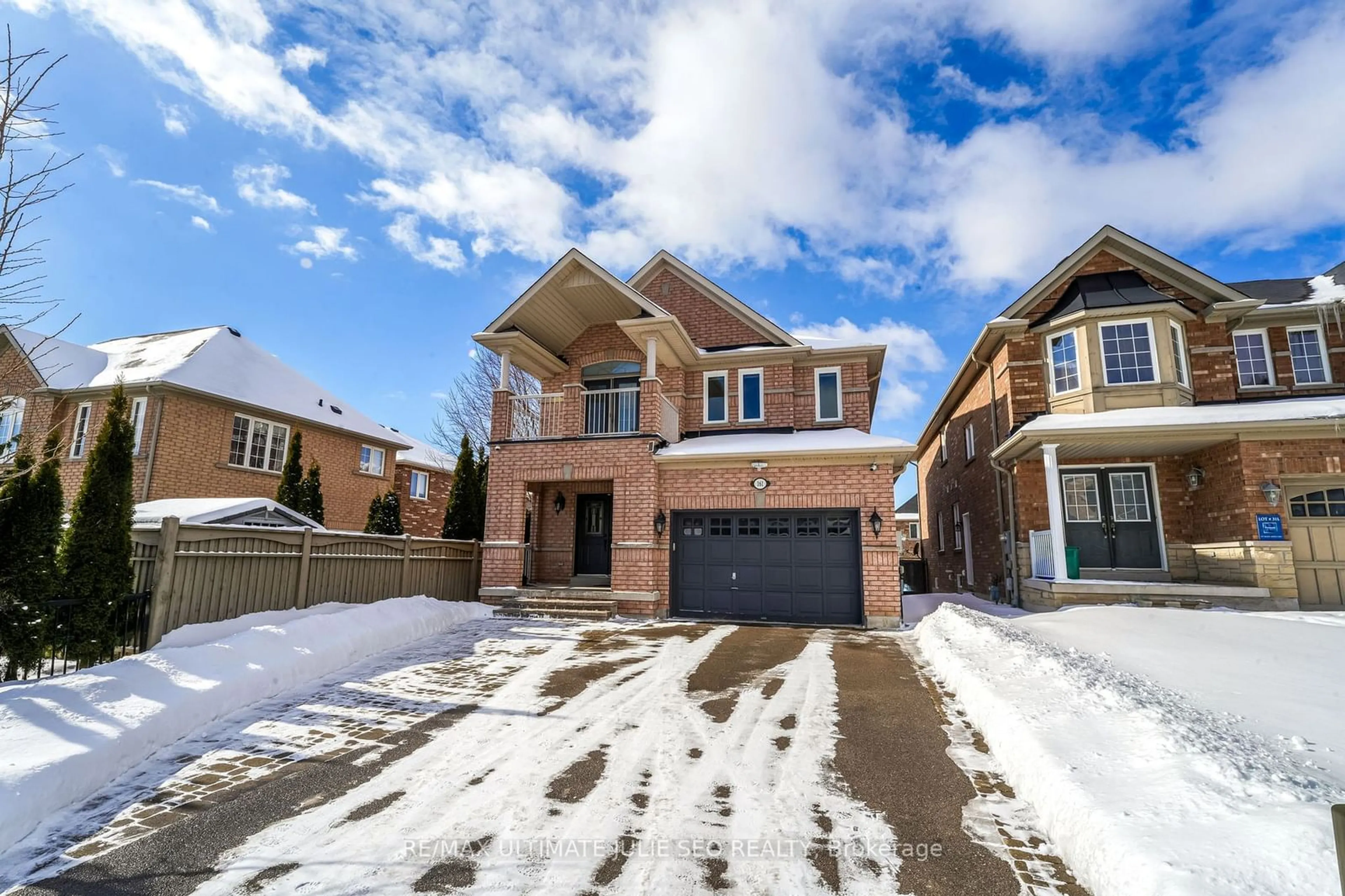 Home with brick exterior material, street for 161 Black Maple Cres, Vaughan Ontario L6A 4G6