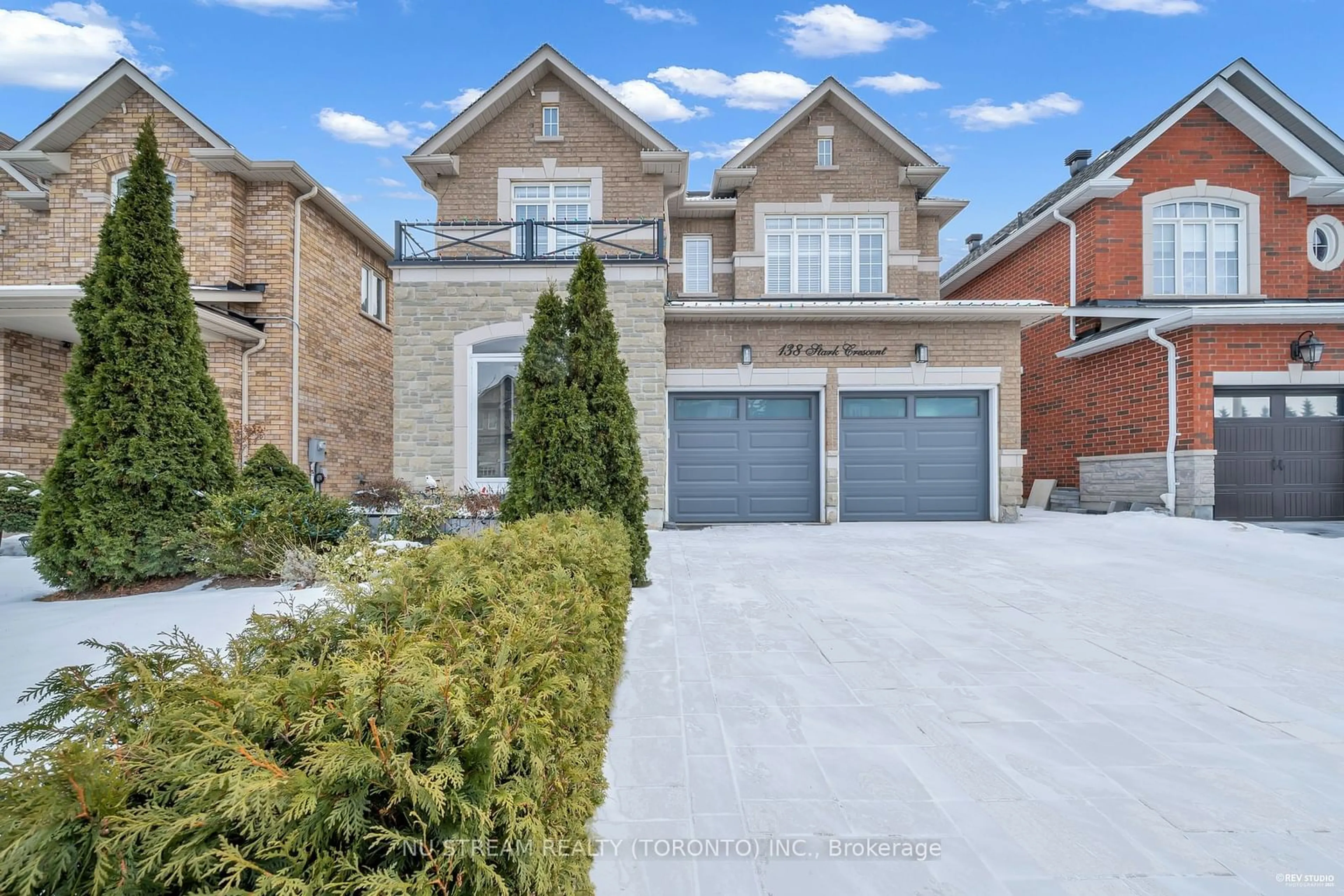 Home with brick exterior material, street for 138 Stark Cres, Vaughan Ontario L4H 0J4