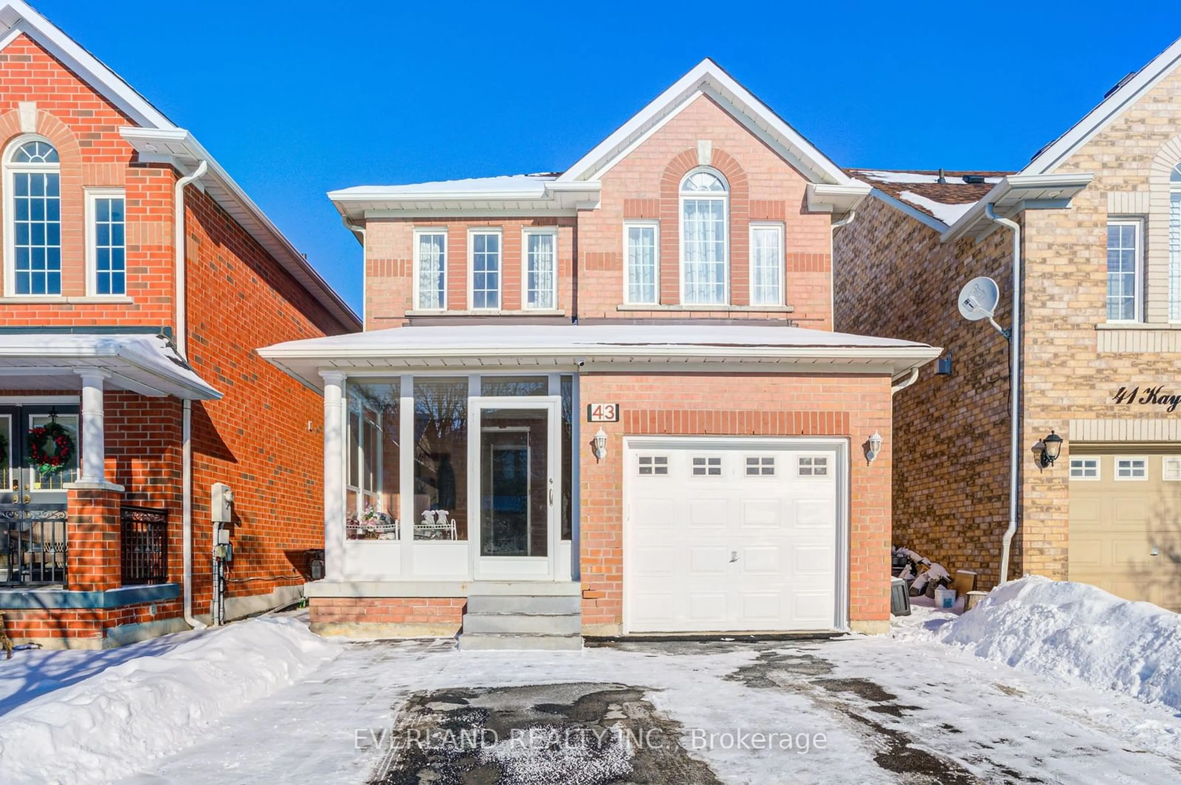 Home with brick exterior material, street for 43 Kayla Cres, Vaughan Ontario L6A 3P6