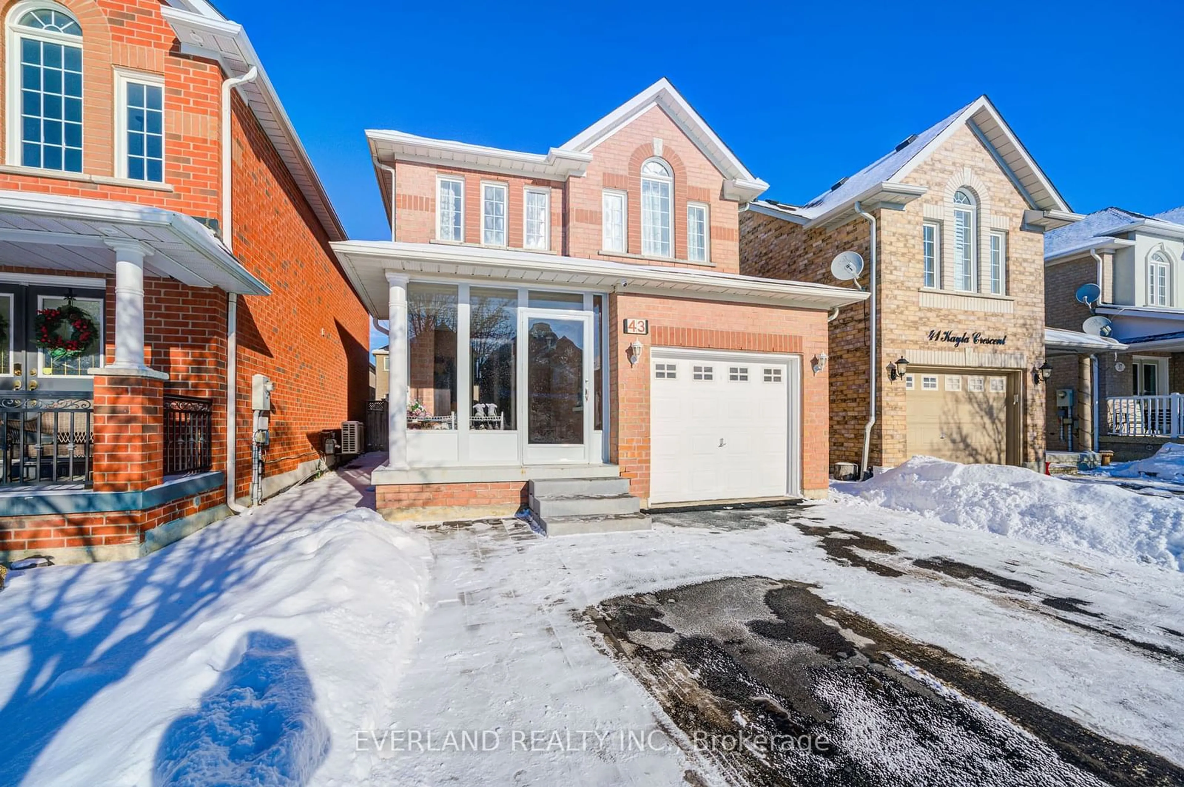 Home with brick exterior material, street for 43 Kayla Cres, Vaughan Ontario L6A 3P6