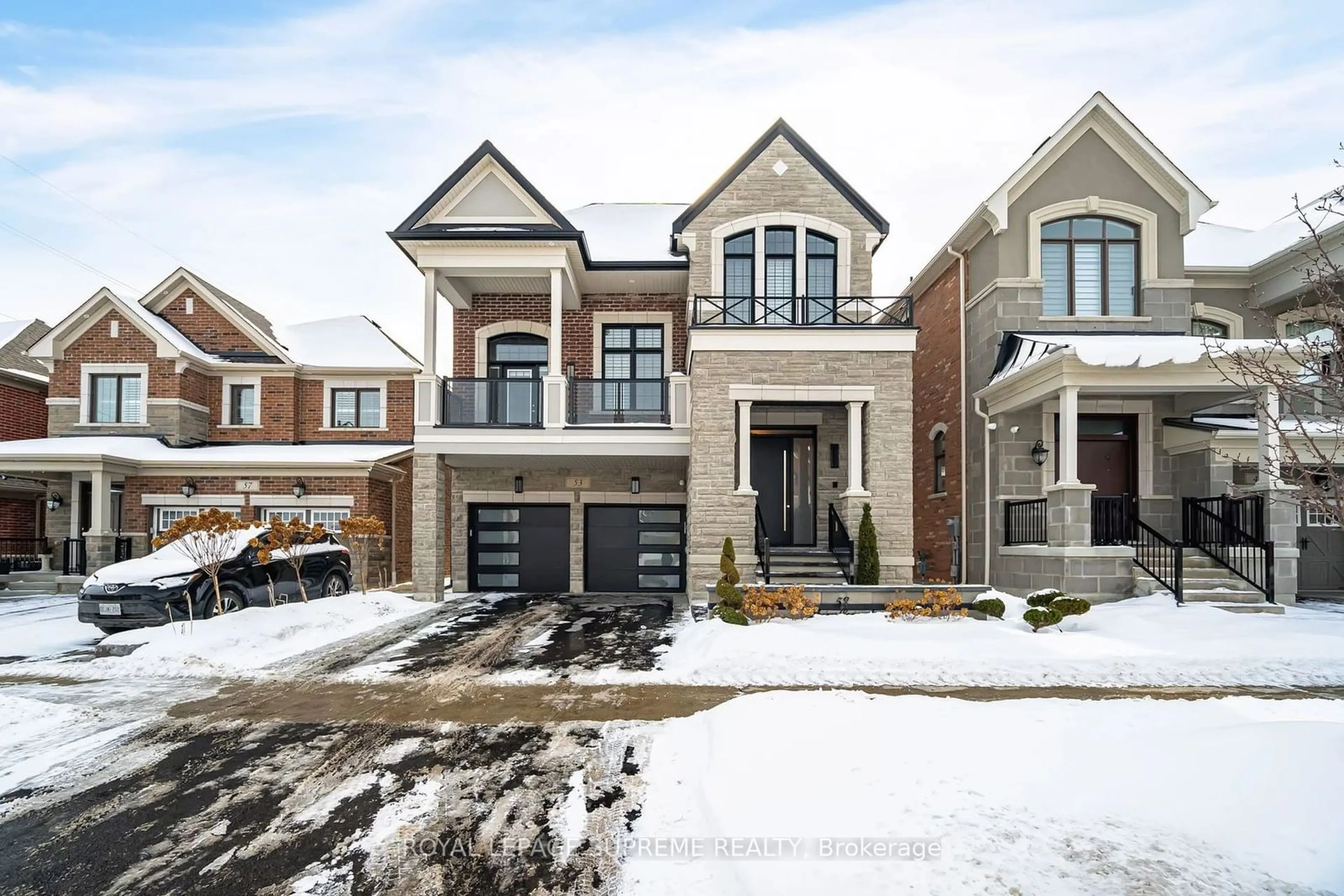 Home with brick exterior material, street for 53 Chorus Cres, Vaughan Ontario L4H 4W3