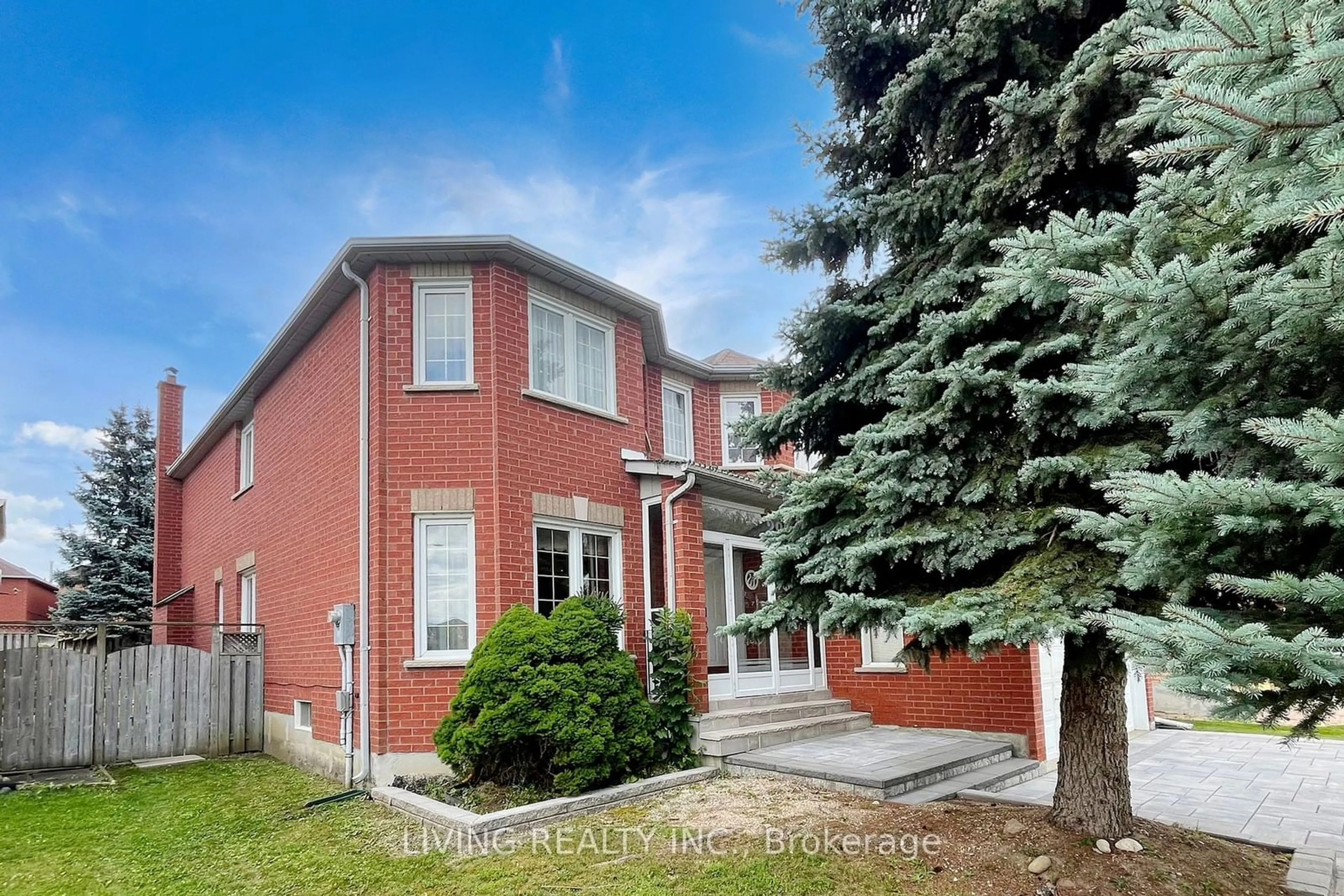 Home with brick exterior material, street for 299 Highglen Ave, Markham Ontario L3S 3M1