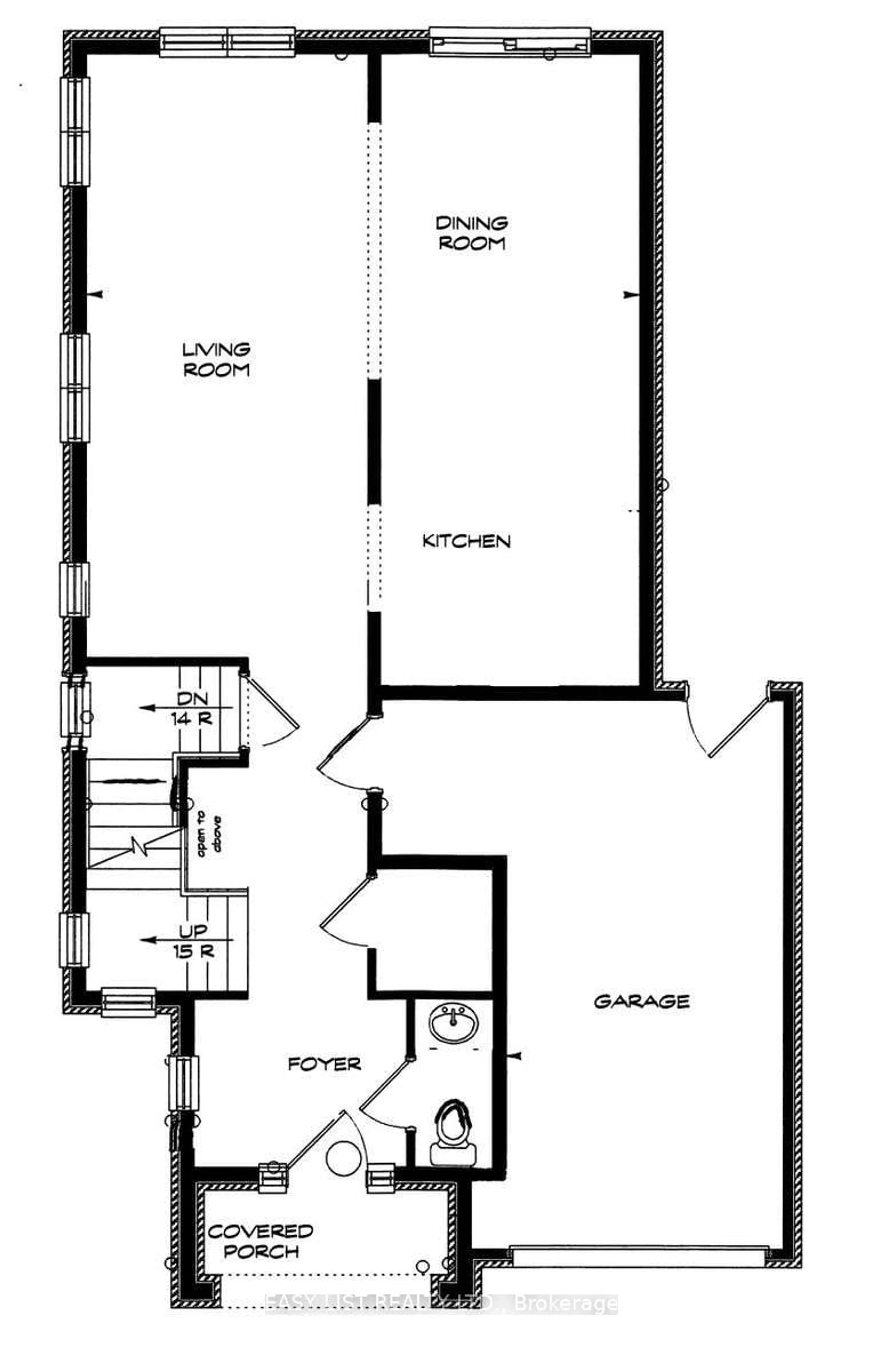 Floor plan for 359 Rita's Ave, Newmarket Ontario L3X 2N1