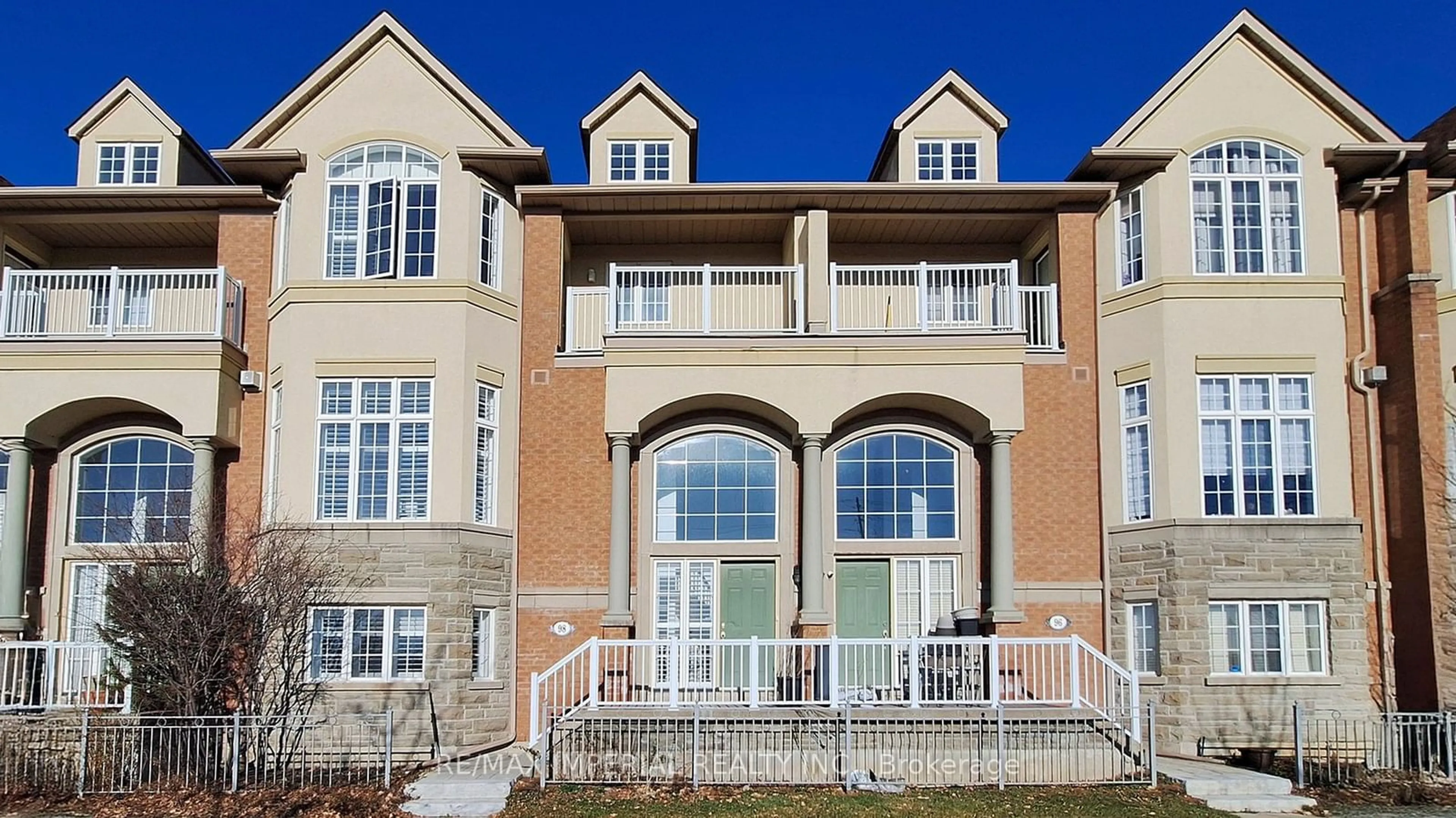 Home with brick exterior material, building for 98 Legends Way, Markham Ontario L3R 5Z9