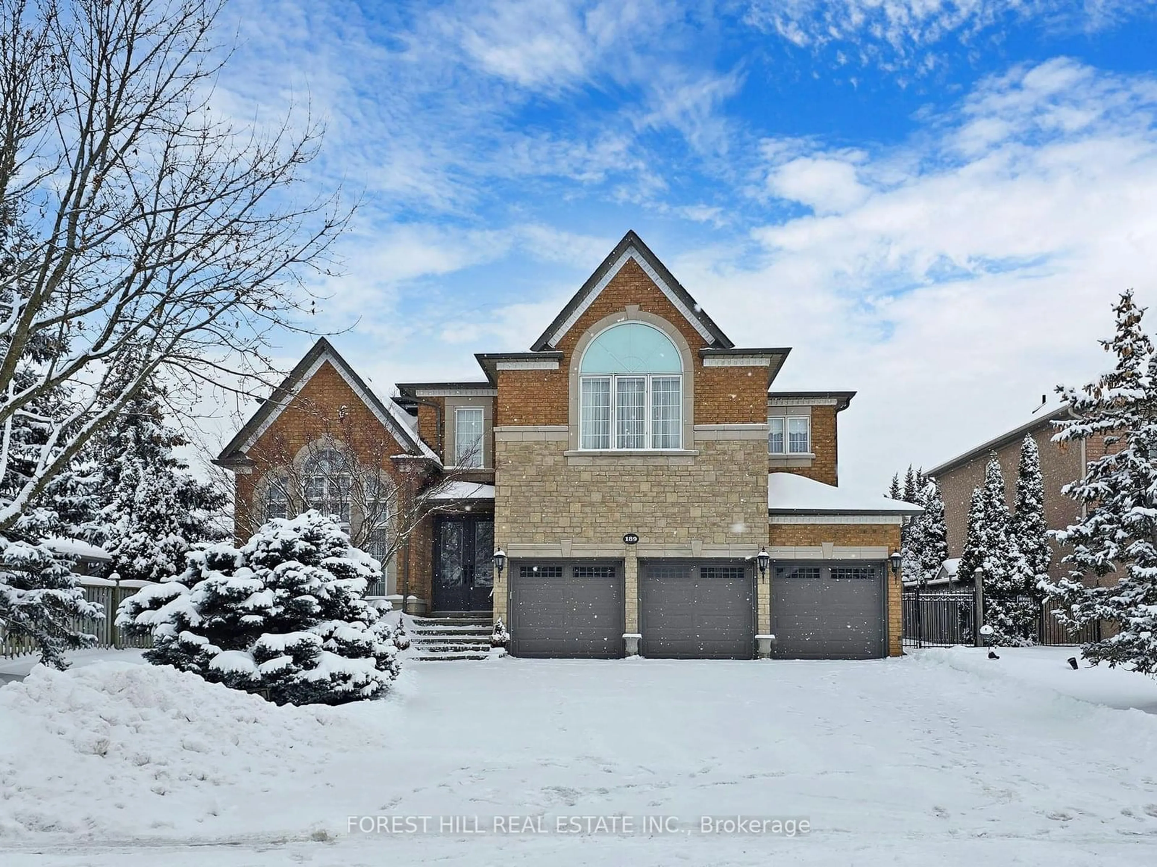 Home with brick exterior material, street for 189 Silver Rose Cres, Markham Ontario L6C 1W9