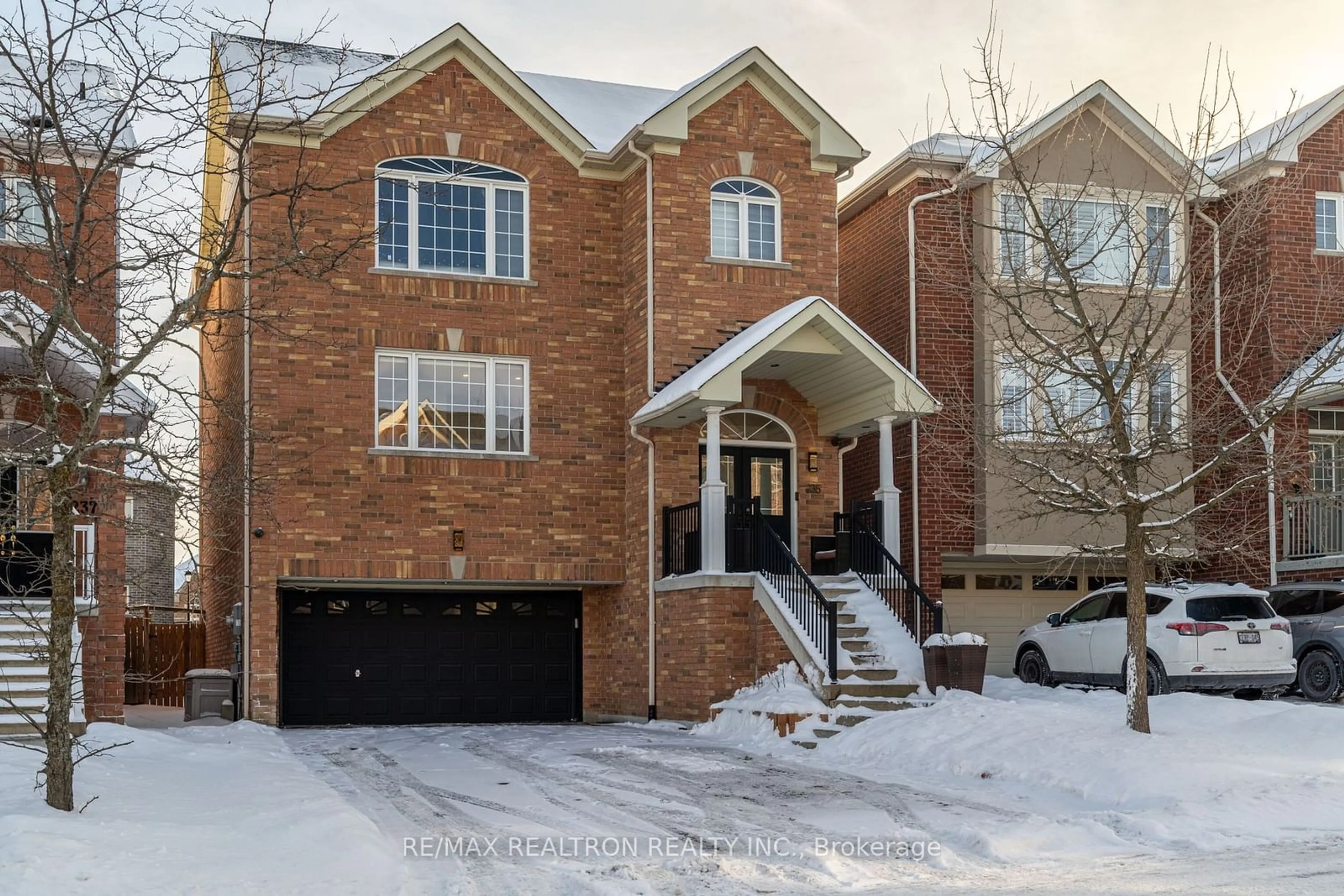 Home with brick exterior material, street for 235 Ray Snow Blvd, Newmarket Ontario L3X 3J1