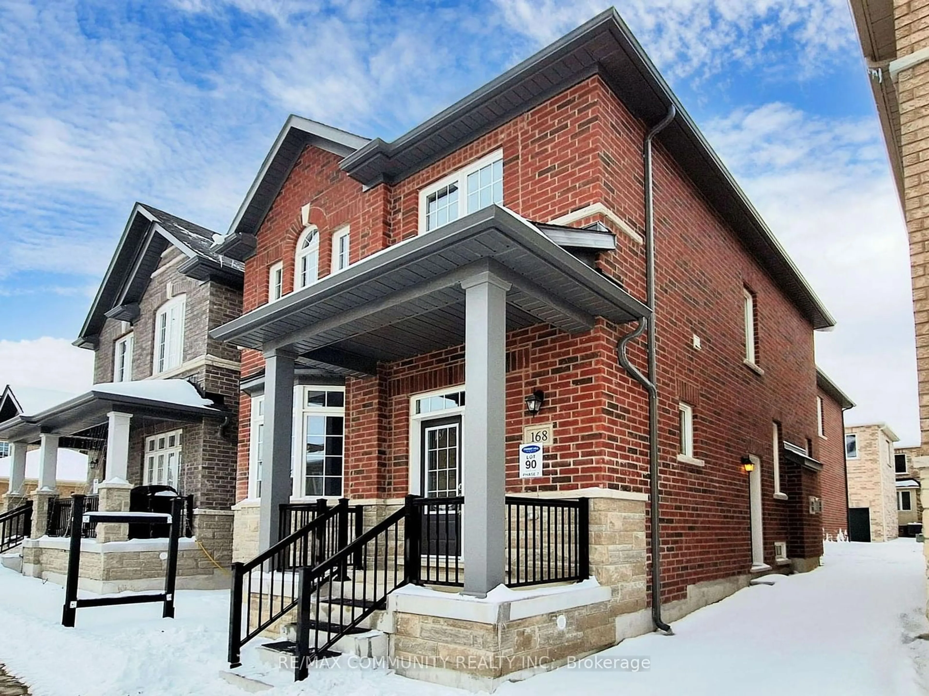 Home with brick exterior material, building for 168 Webb St, Markham Ontario L6B 0V5