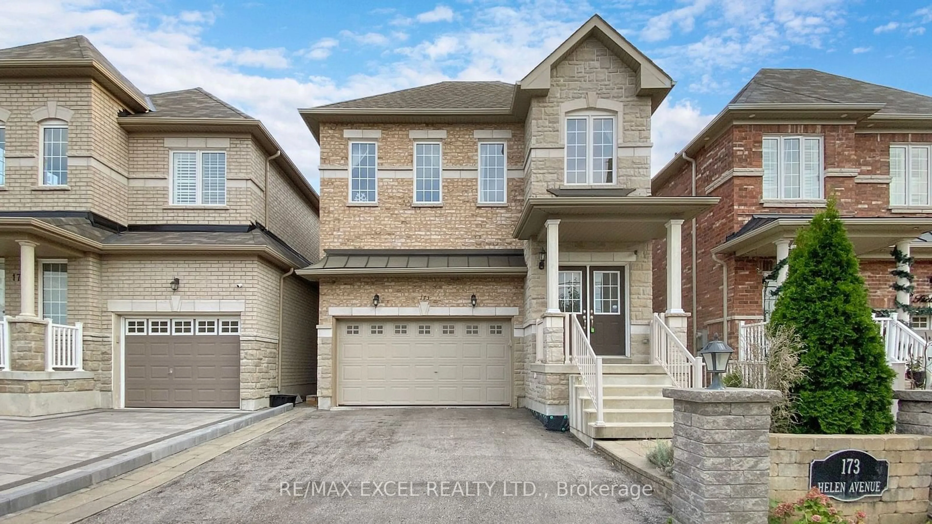 Home with brick exterior material, street for 173 Helen Ave, Markham Ontario L3R 1J6