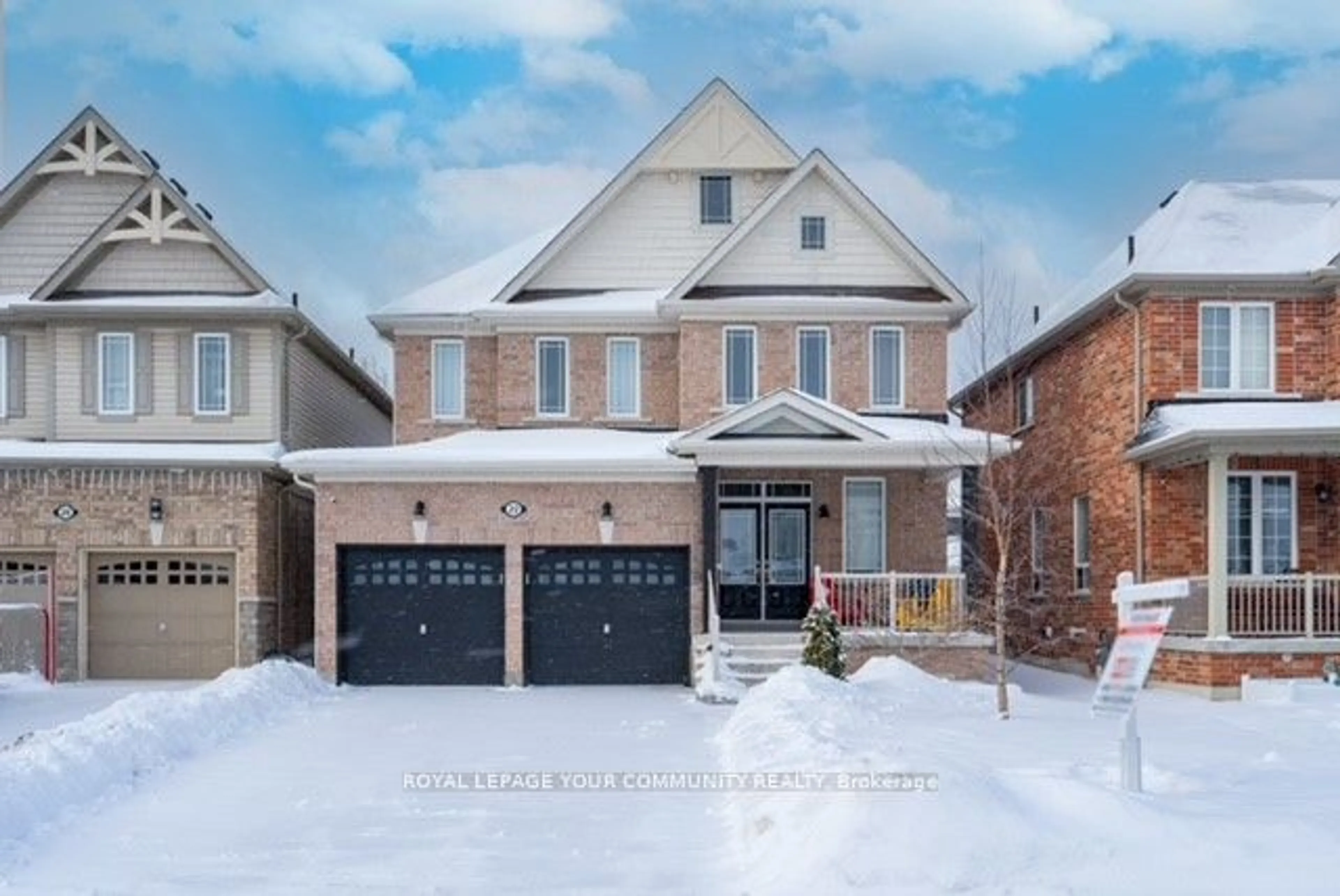 Home with brick exterior material, street for 22 Sydie Lane, New Tecumseth Ontario L0G 1W0