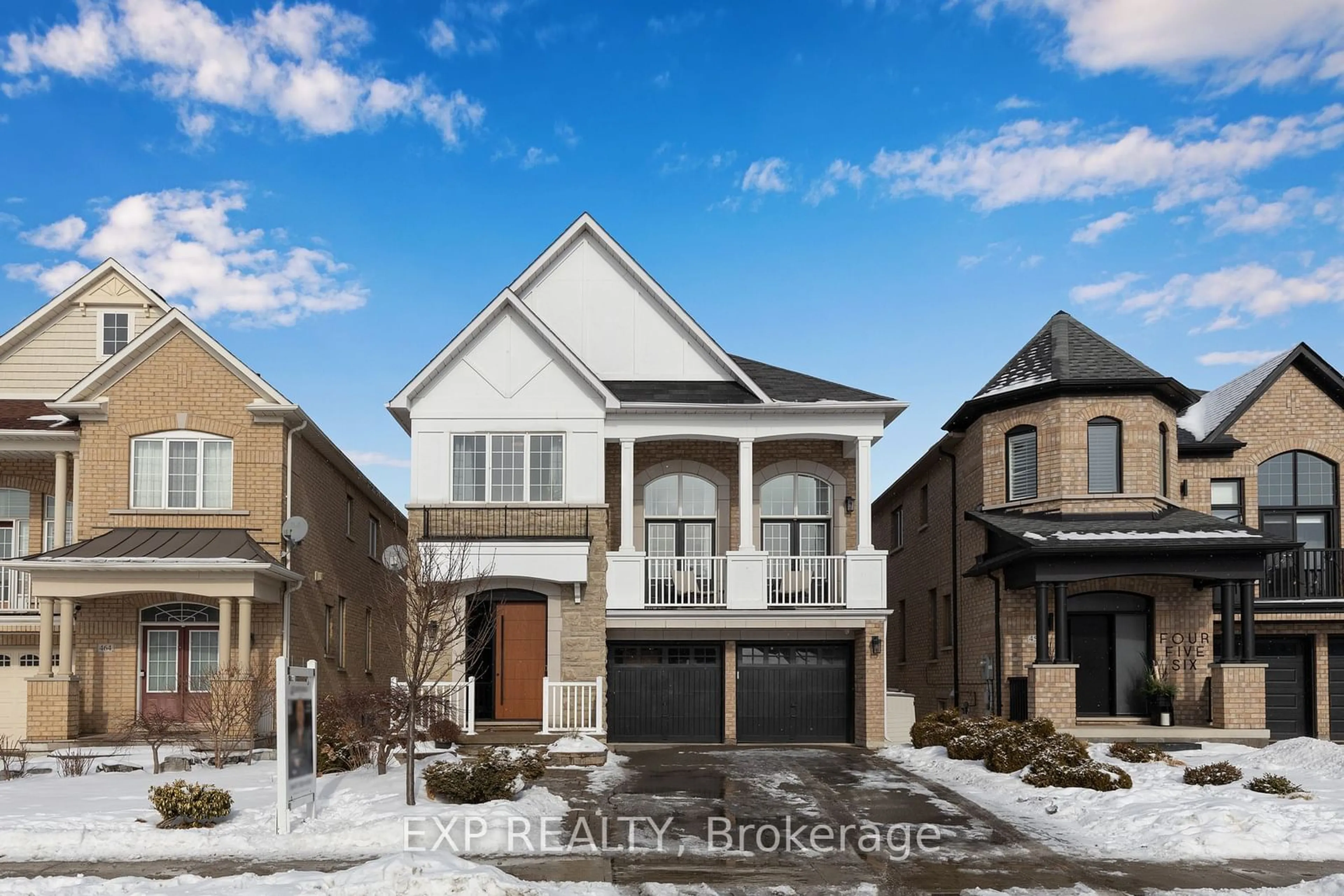 Home with brick exterior material, street for 460 Autumn Hill Blvd, Vaughan Ontario L4J 8X1