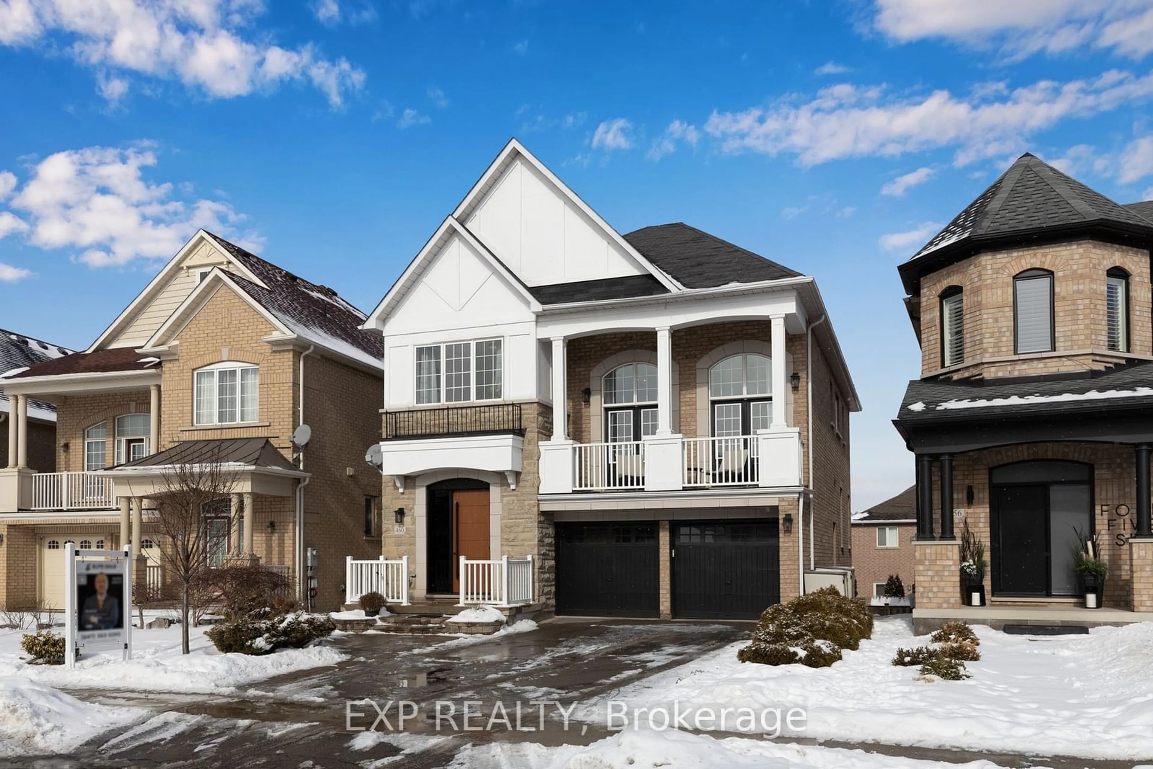 Home with brick exterior material, street for 460 Autumn Hill Blvd, Vaughan Ontario L4J 8X1