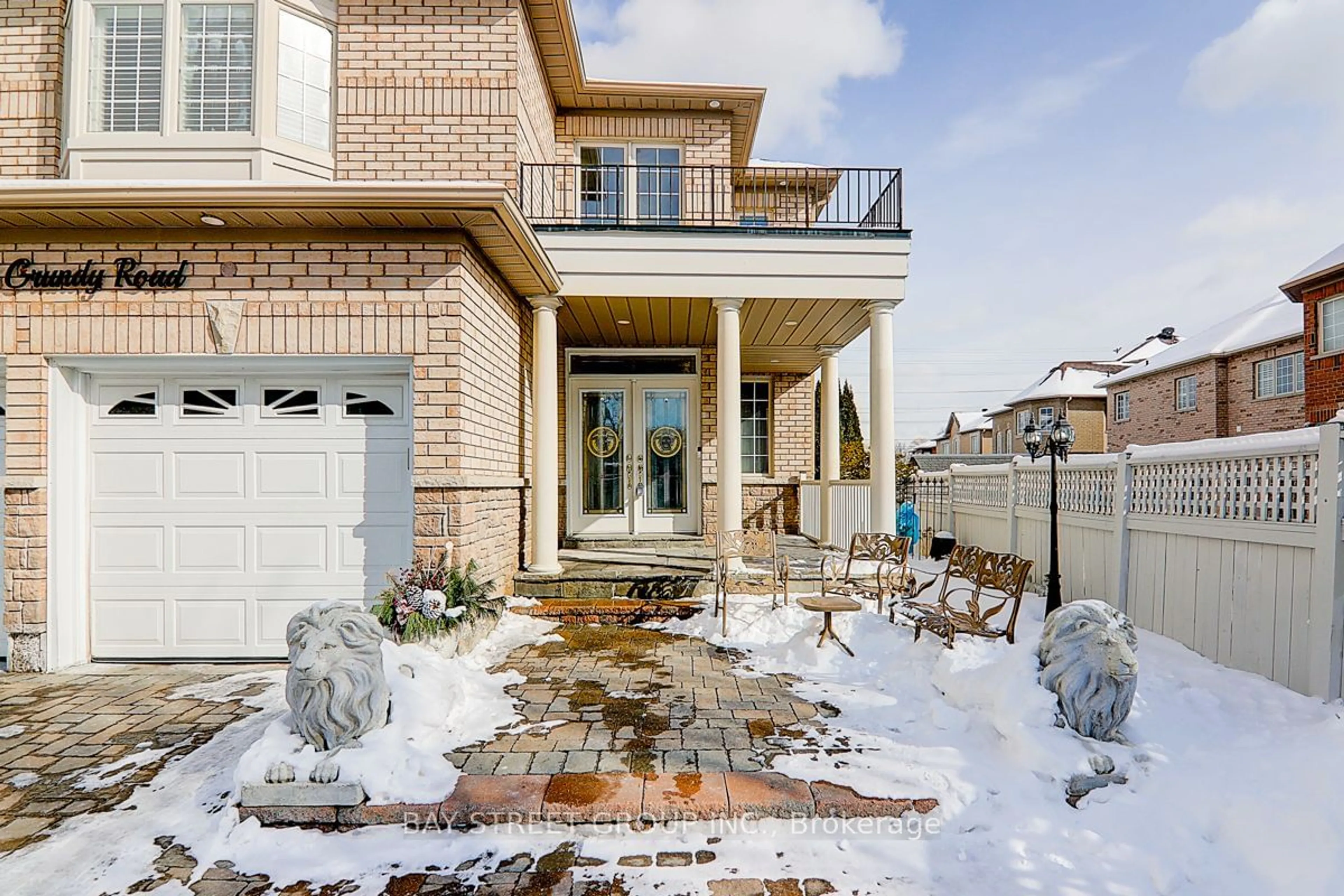 Home with brick exterior material, street for 59 Robert Grundy Rd, Markham Ontario L6C 3A3