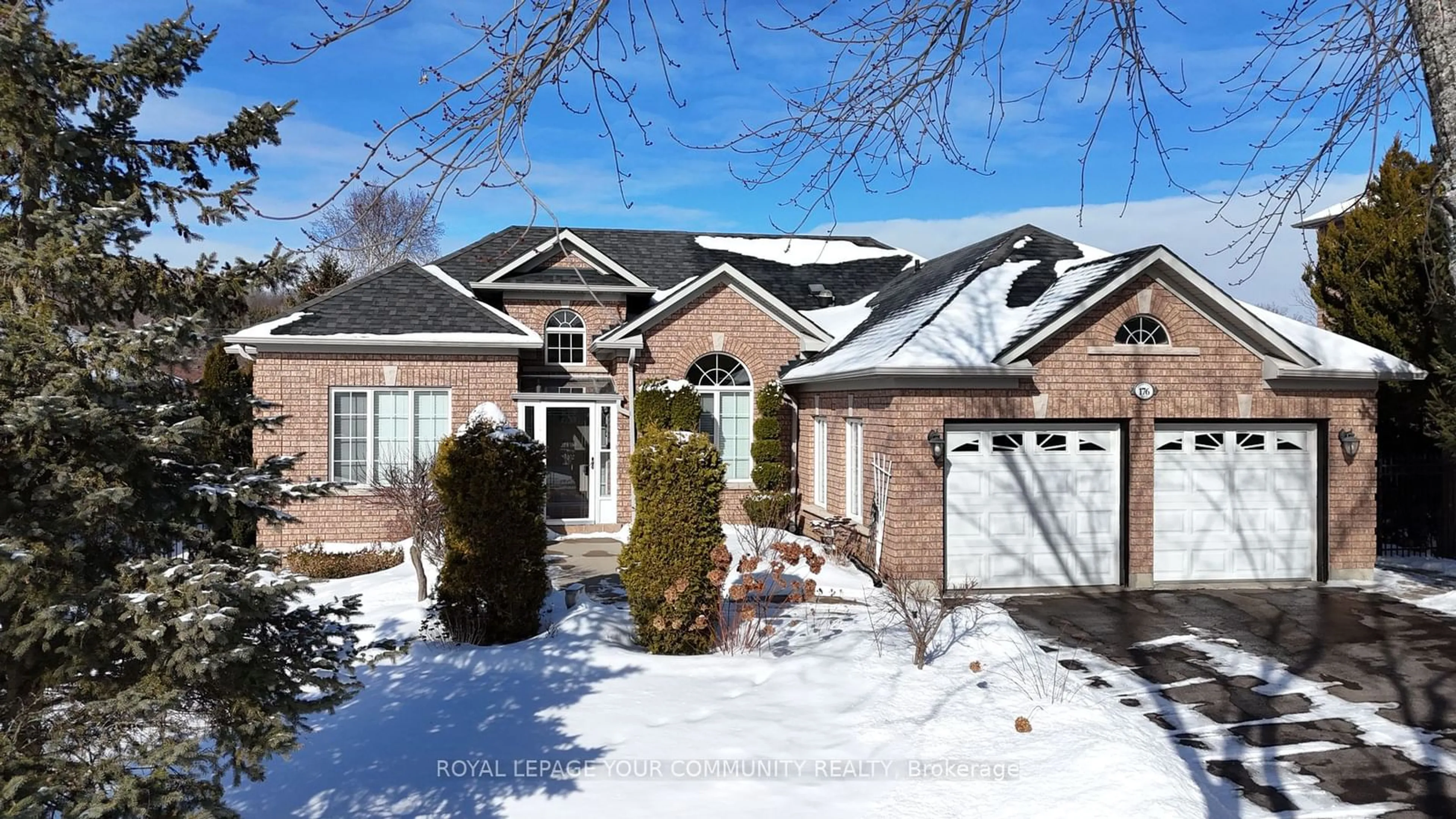 Home with brick exterior material, street for 176 Laurentian Blvd, Vaughan Ontario L6A 2V6