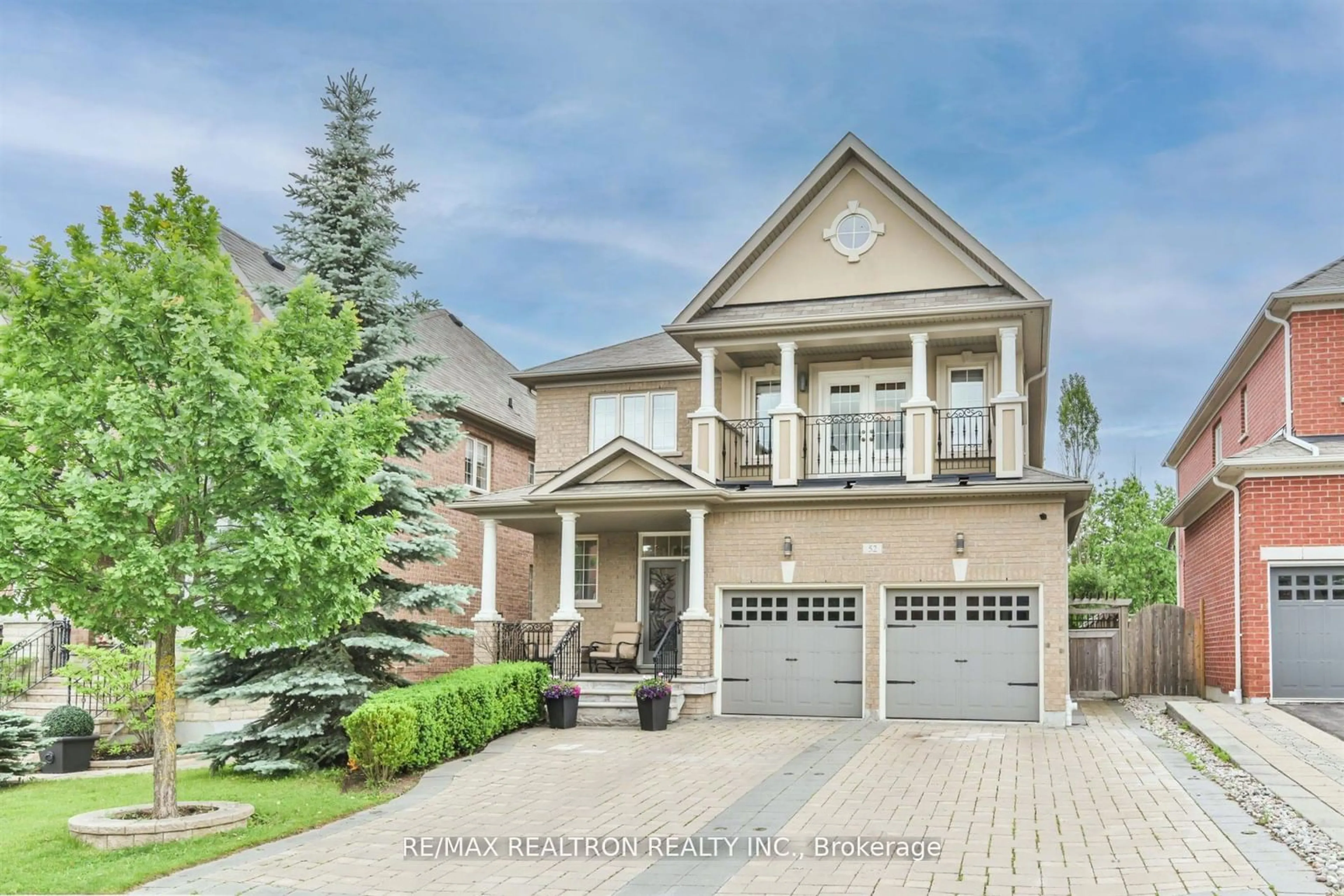 Home with brick exterior material, street for 52 Lady Angela Lane, Vaughan Ontario L6A 4S7