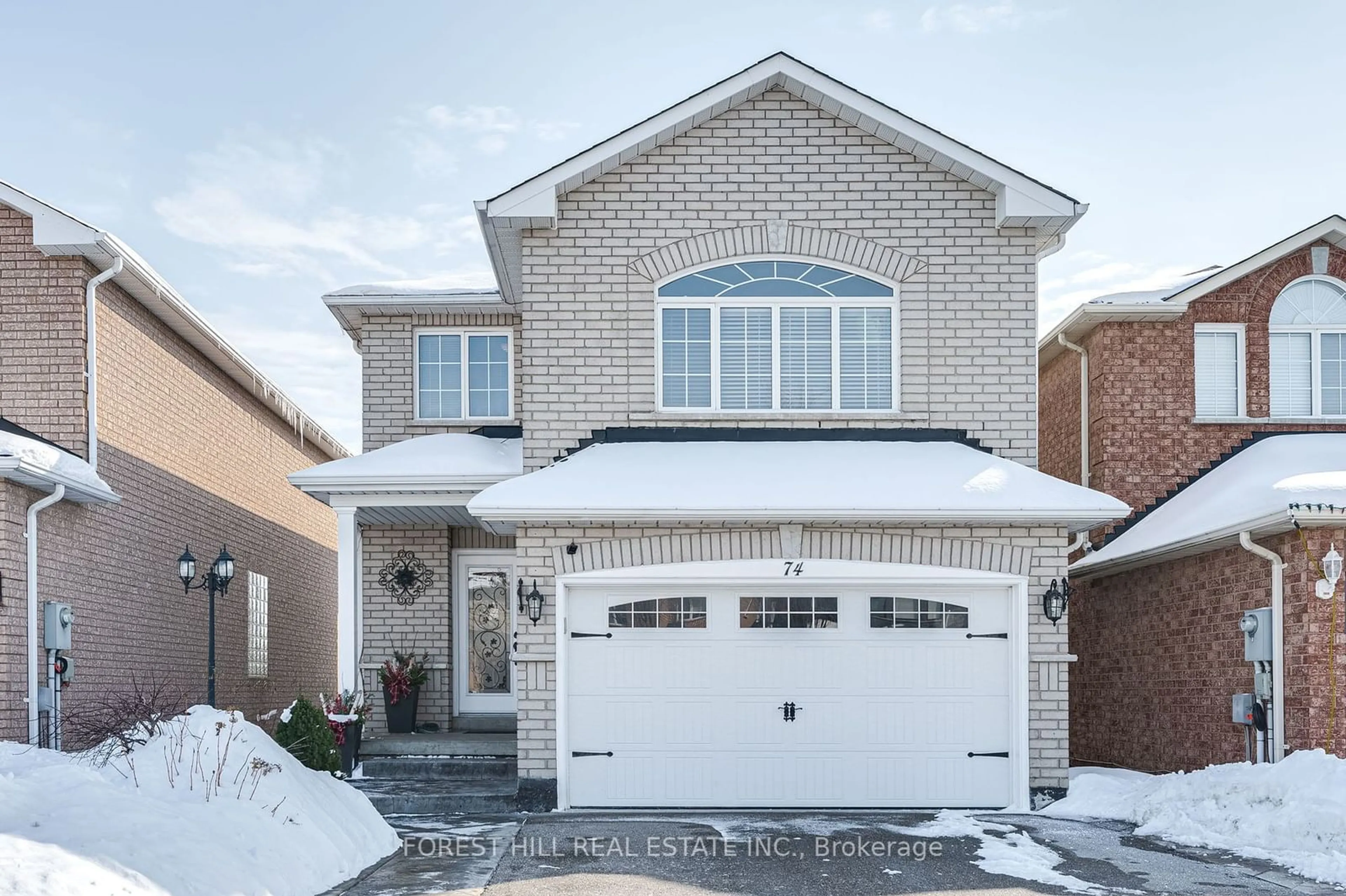 Home with brick exterior material, street for 74 Solway Ave, Vaughan Ontario L6A 2W8