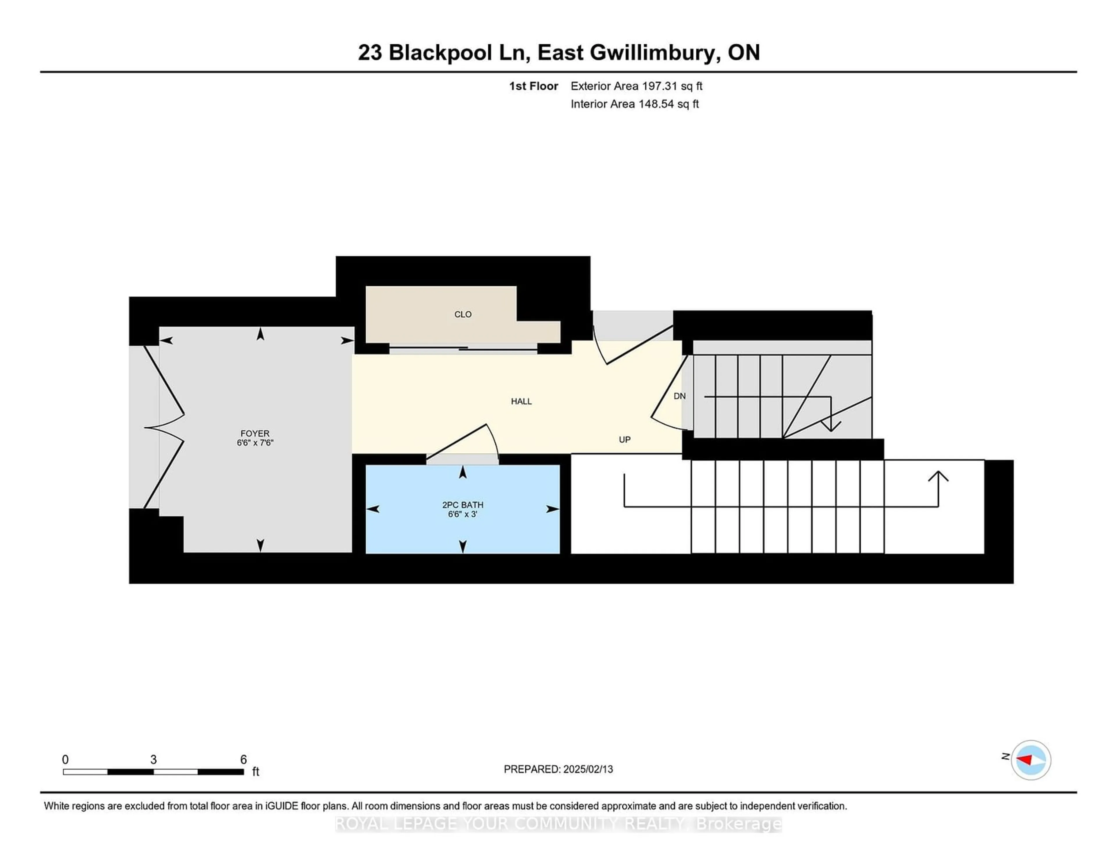 Floor plan for 23 Blackpool Lane, East Gwillimbury Ontario L0G 1R0