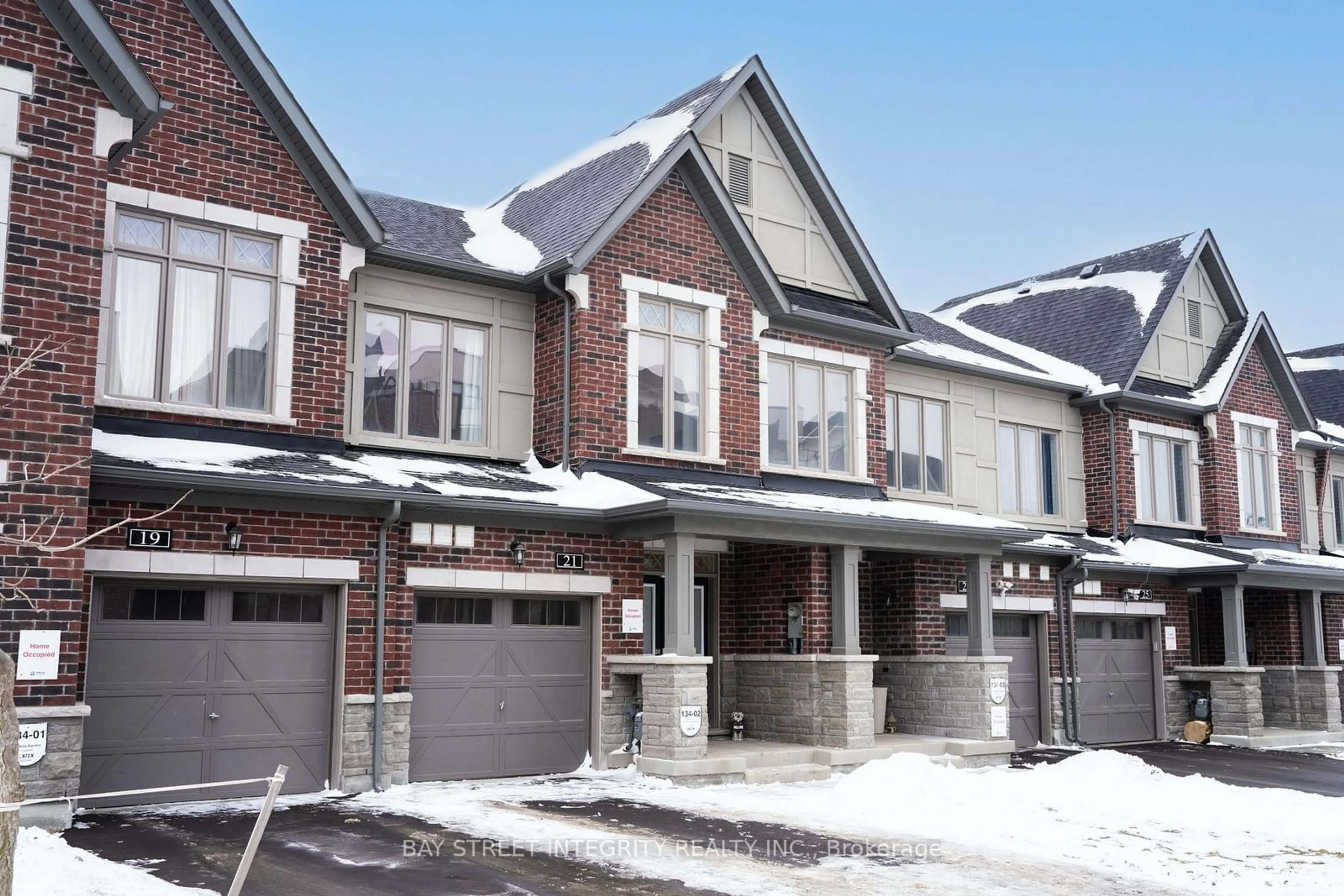 Home with brick exterior material, street for 21 Percy Rye Ave, Markham Ontario L6C 3K3